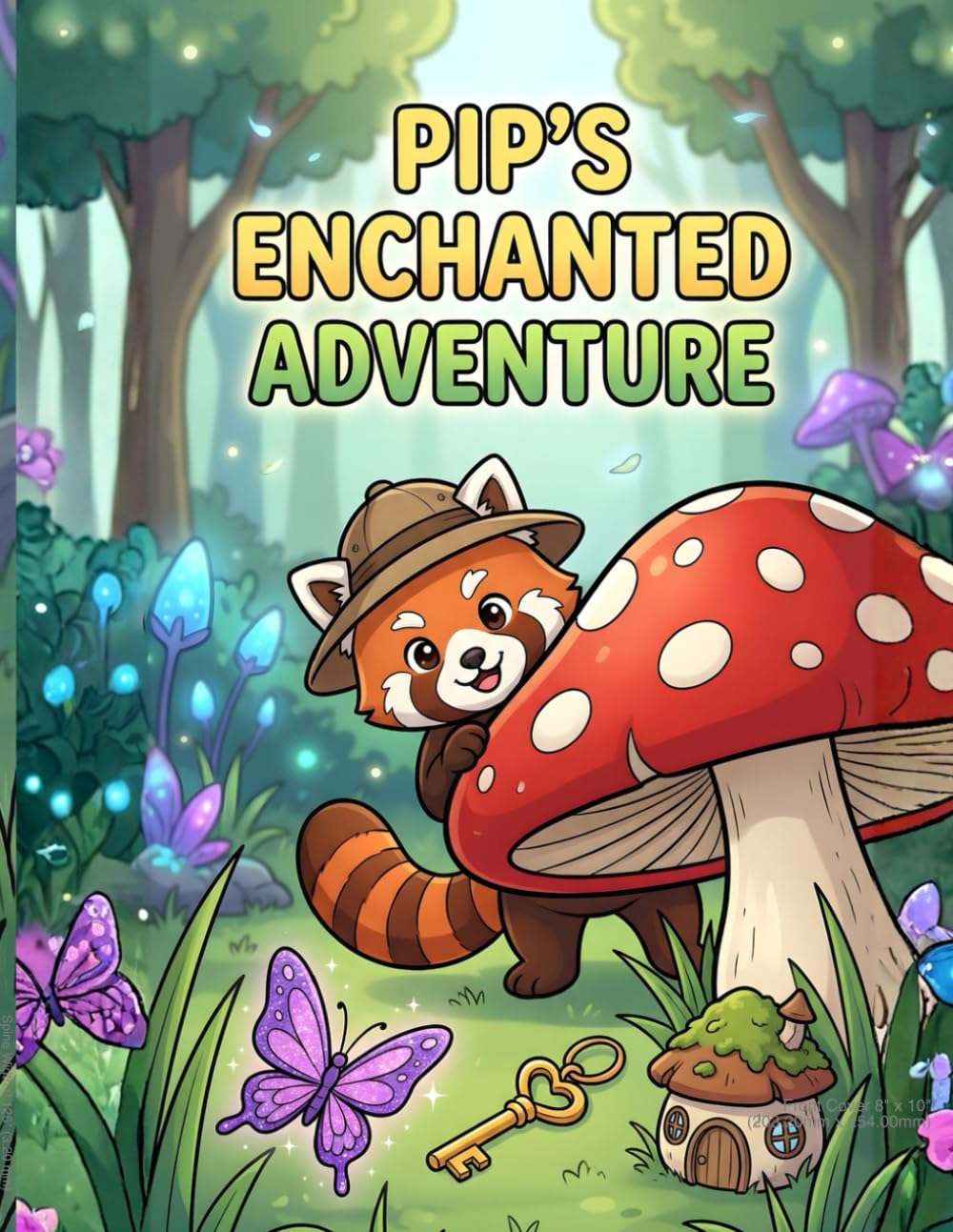 Pip’s Enchanted Adventure Coloring Book: A Magical Fantasy Coloring Book for Kids Ages 4–8 | Cute Creatures, Fairy Worlds, Dragons, Castles & Fun Adventures