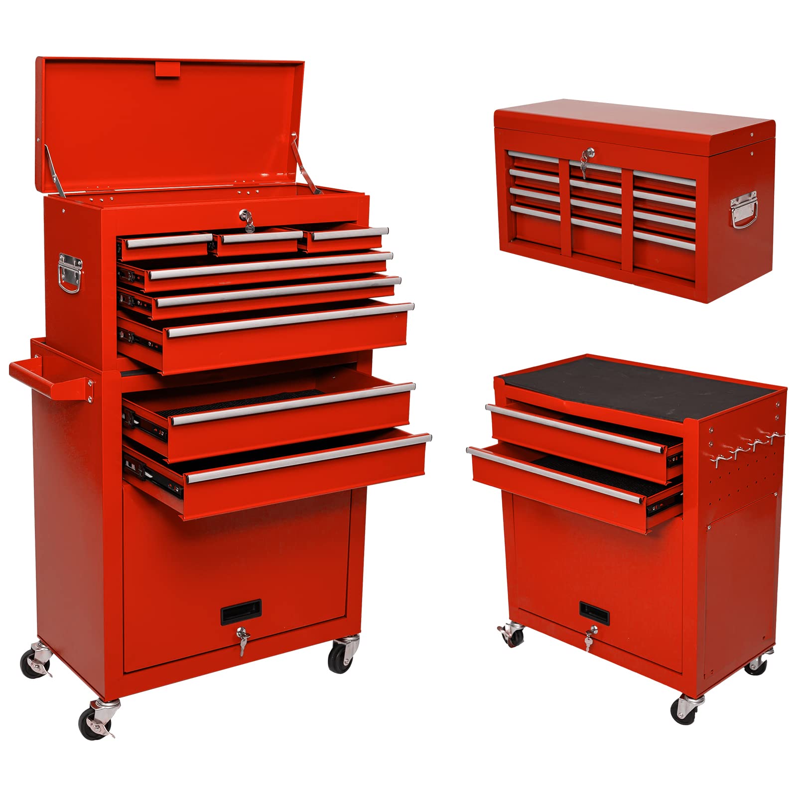 Buy Tool Chests Tool Box Tool Organizer with 8 Sliding Drawers, 2in1