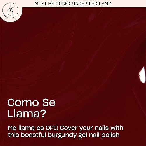 Miniatura 2 de OPI GelColor LED Cure Gel Nail Polish Red Shades Salon-Quality Shine, Long-Lasting Wear Easily Soak Off Removal Vegan & HEMA Free 0.5 Fl Oz
