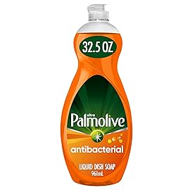 Palmolive Ultra Dish Liquid, Orange, Antibacterial, 32.5 Fl Oz (Pack of 1)