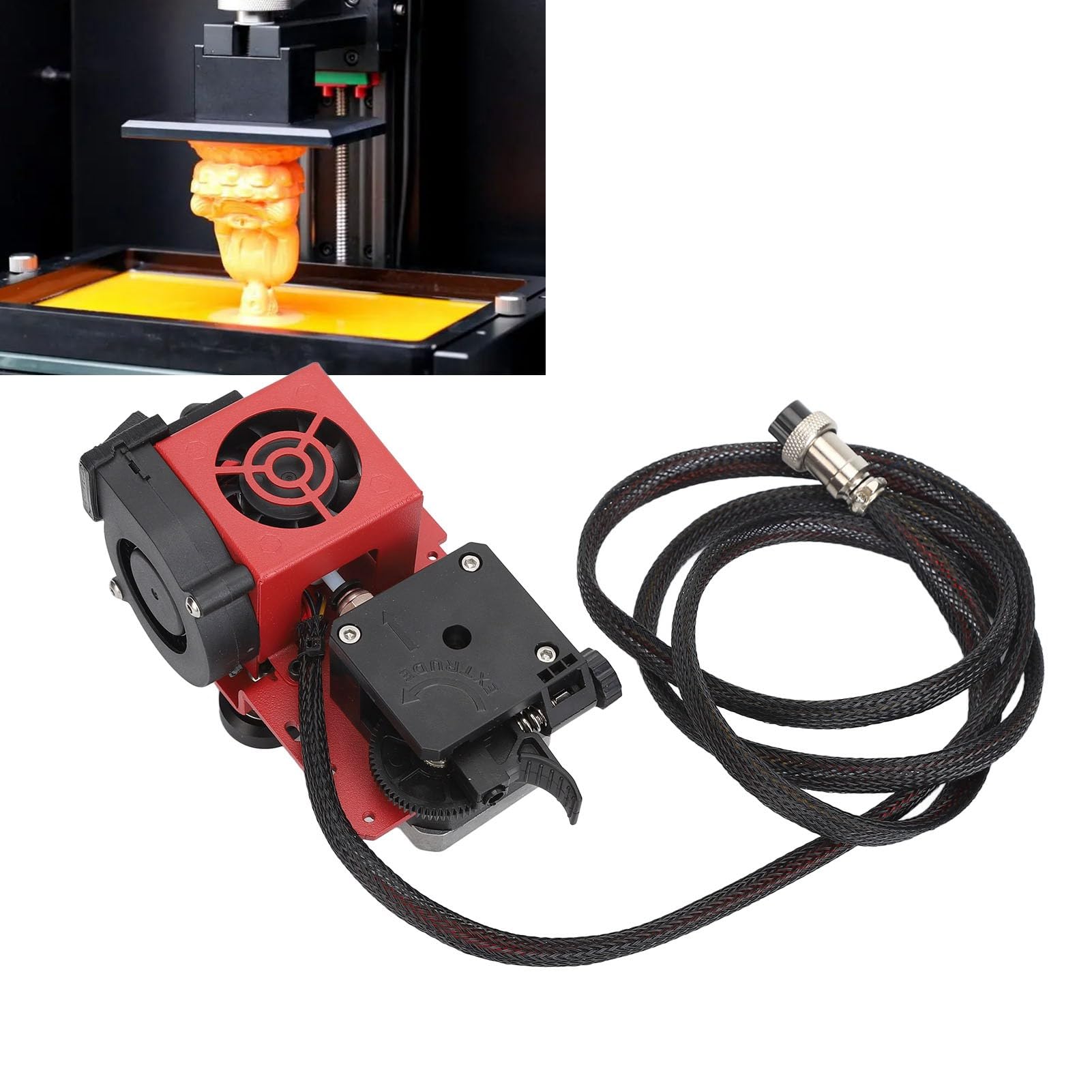 3D-Drucker-Aluminium-Messing-Extruder-Kit mit Direktantrieb für
