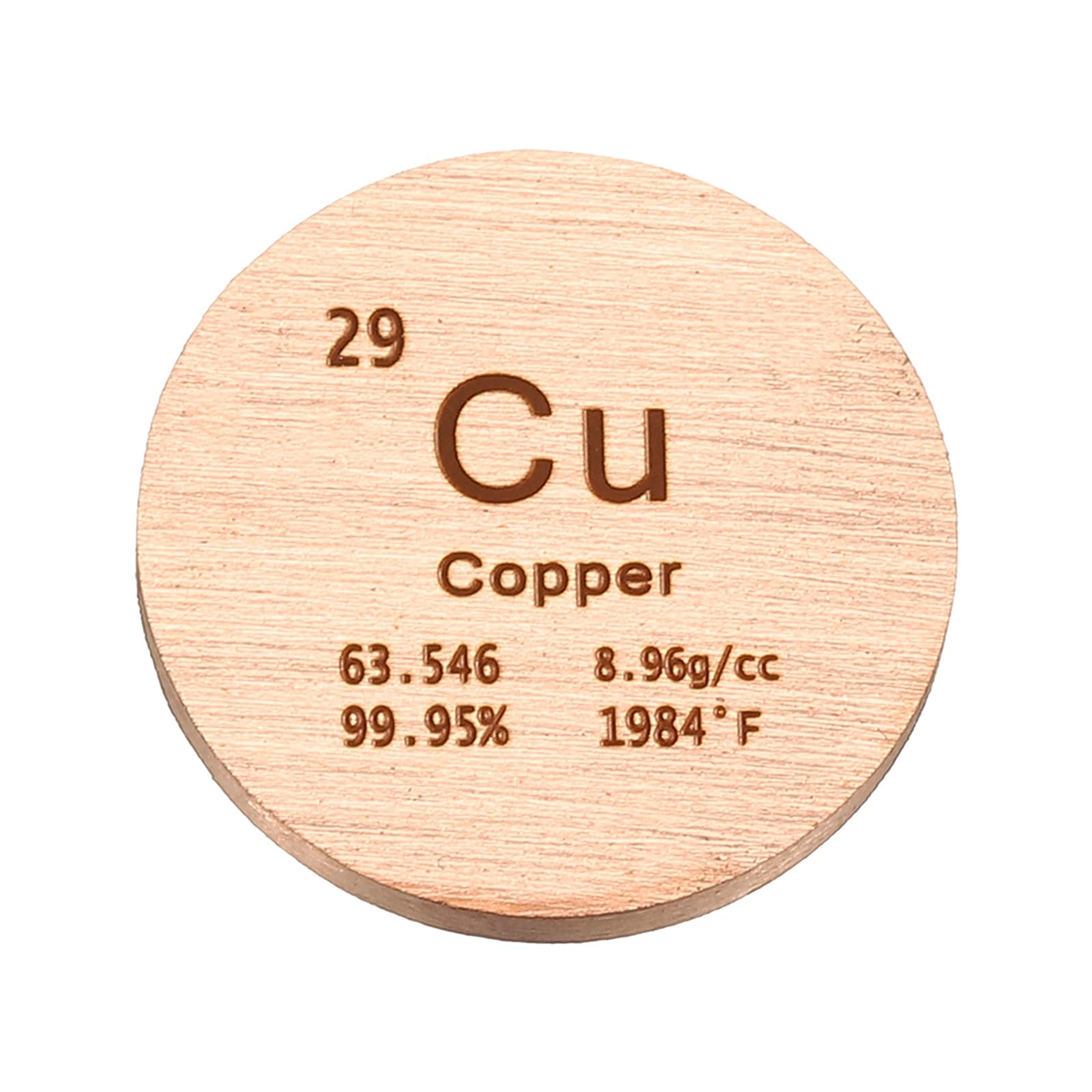 Disque en cuivre haute densité pour la collection d'éléments métalliques