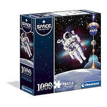 Clementoni Puzzle Adulti – Nasa 1000 Pezzi – Divertimento per Adulti, Made in Italy, Esclusiva Amazon, 80506