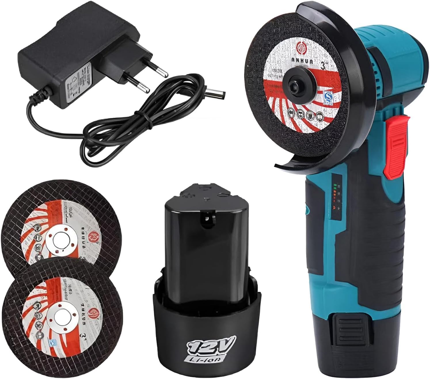 ミニグラインダー 12v/19500rpm (コードレス) f2f402d3320441ad61fac0fd87073f