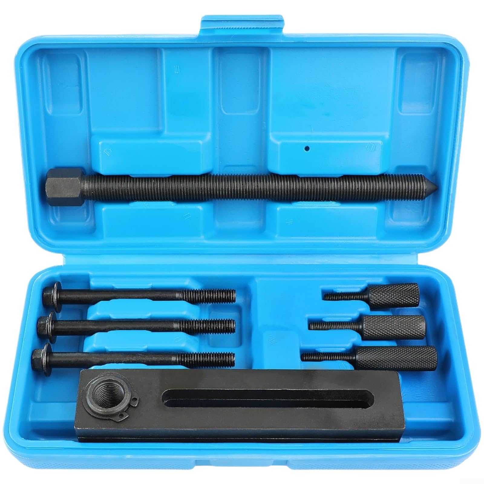 Set di attrezzi splitter per carter della manovella, 8 pezzi, con doppia testa, strumento di separazione in metallo, contenitore per la manutenzione della moto, riparazione del motore, officina a due