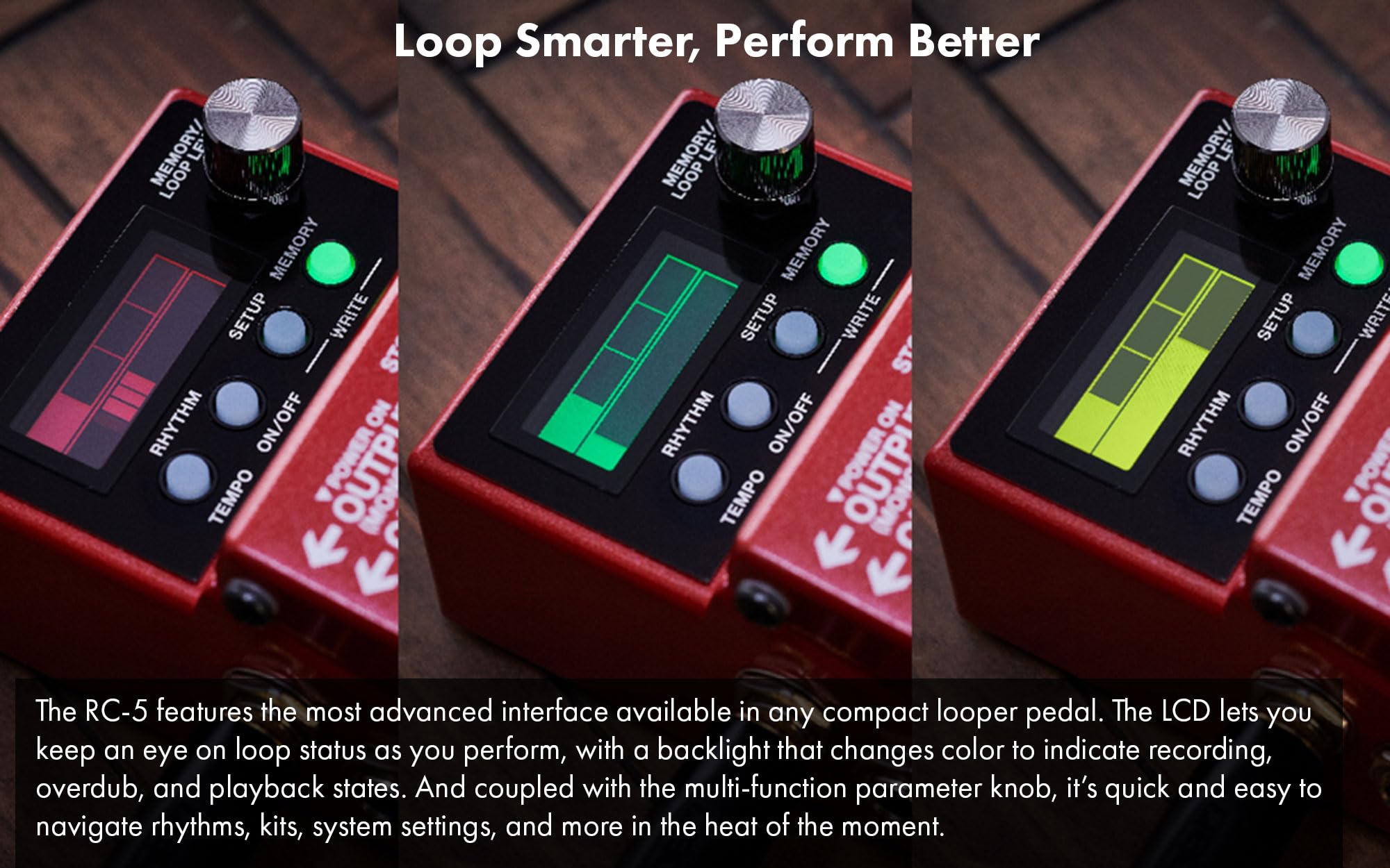 ギター BOSS RC-5 Loop Station BOSS RC-5 Loop Station | Advanced Looping Features in a