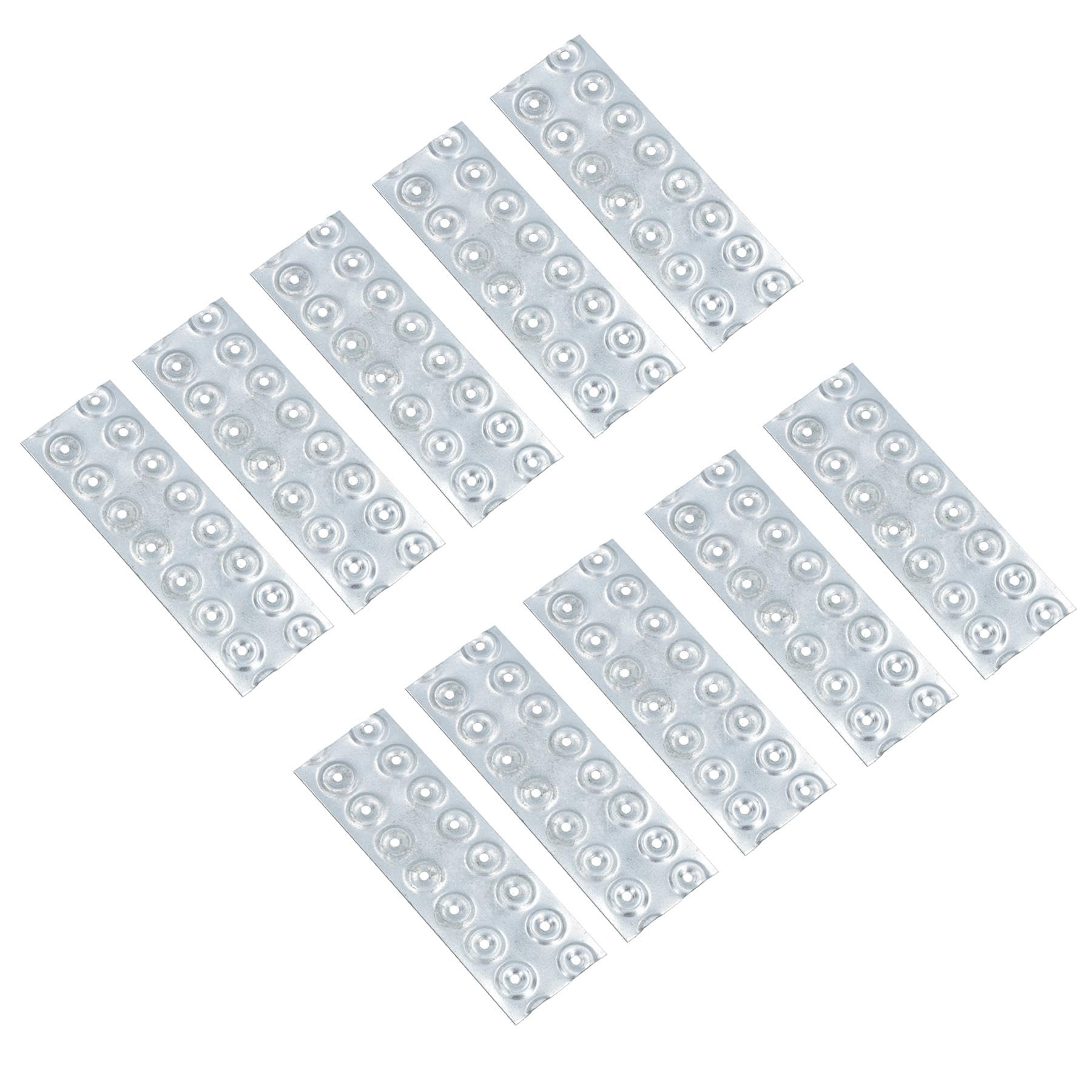 Hand Nail Plate 50mm x 150mm Galvanised Timber Wood Joining Connector 10PK