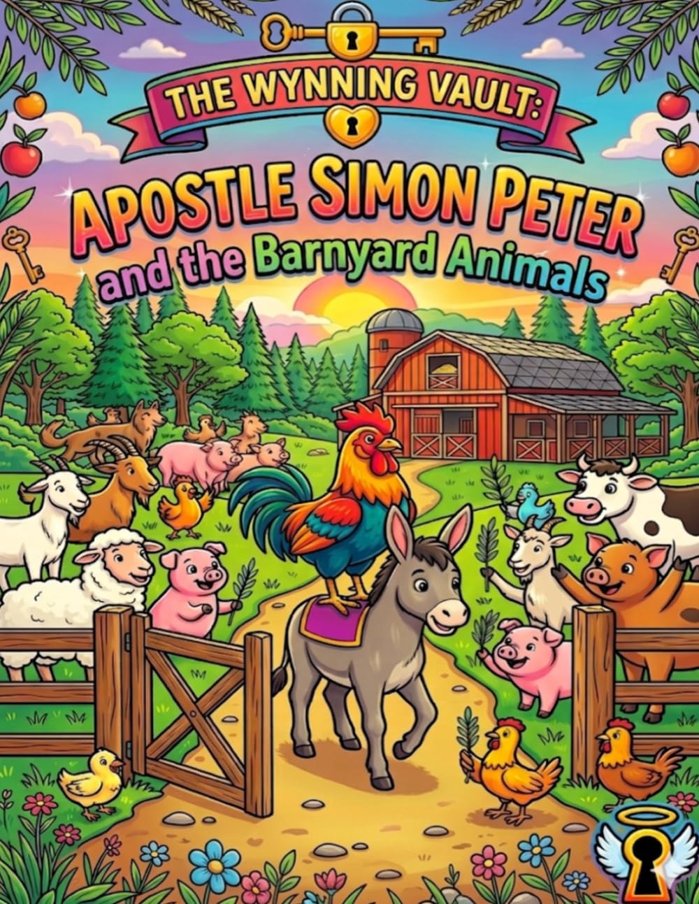 The Wynning Vault: Apostle Simon Peter and the Barnyard Animals (The Wynning Vault: Coloring Books)