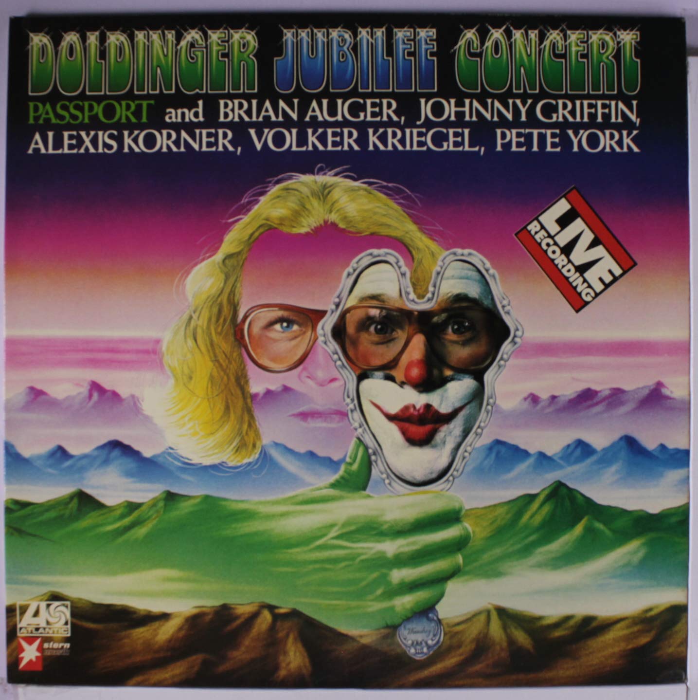 doldinger jubilee concert LP