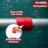 Vista 53 de XFasten Cinta autoadhesiva de silicona, para fusión 1 pulgada X 36 pies, Azul