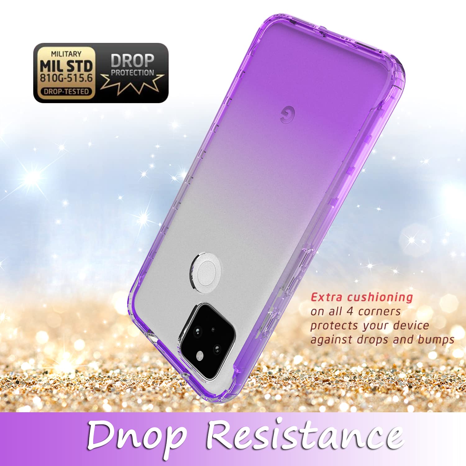 Amazon.com: Google Pixel 5a 5G Case with Built-in Screen Protector