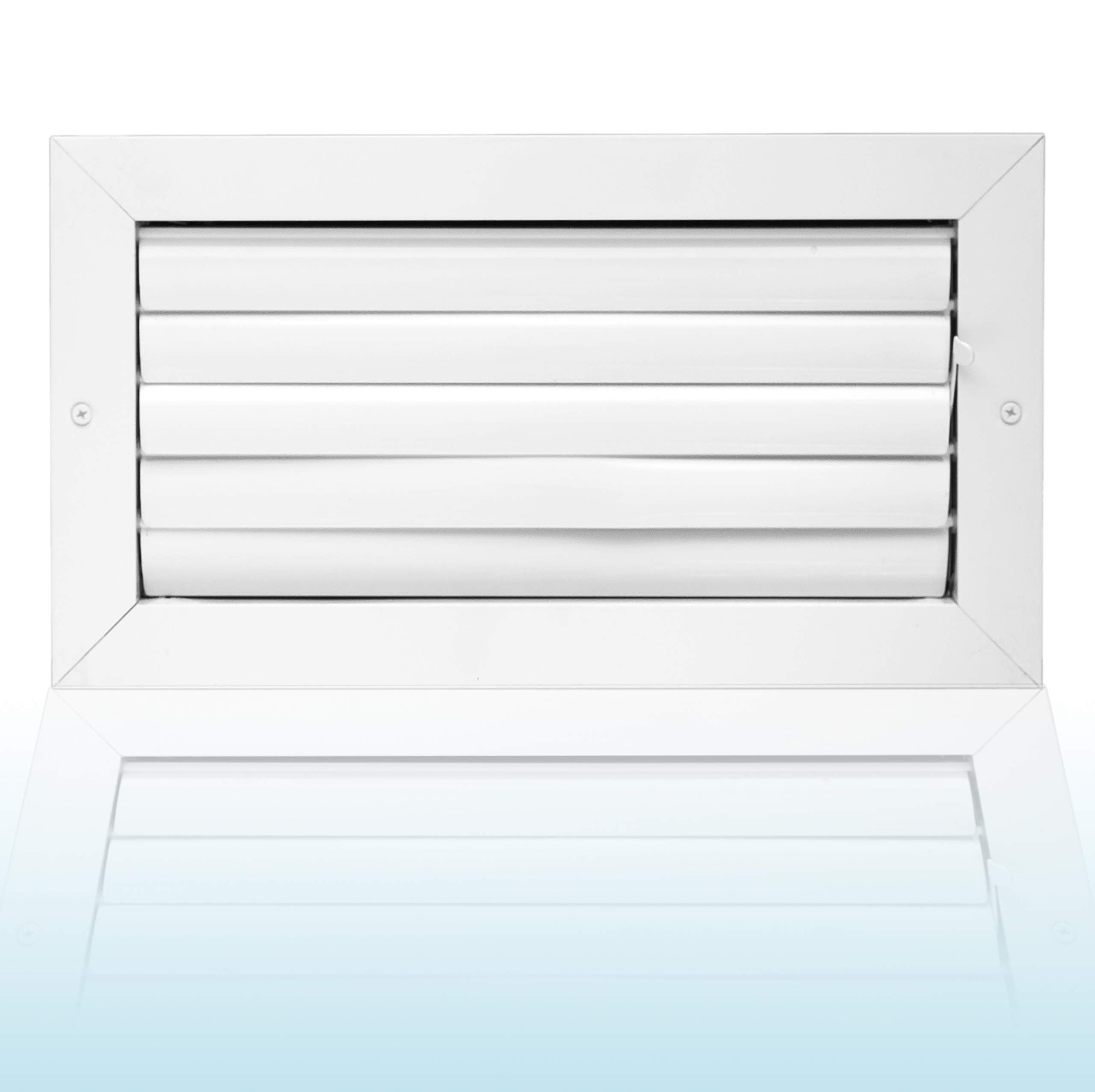 Buy 6 x 10 inch Vent Cover HVAC AC Ceiling Diffuser One Way Aluminum