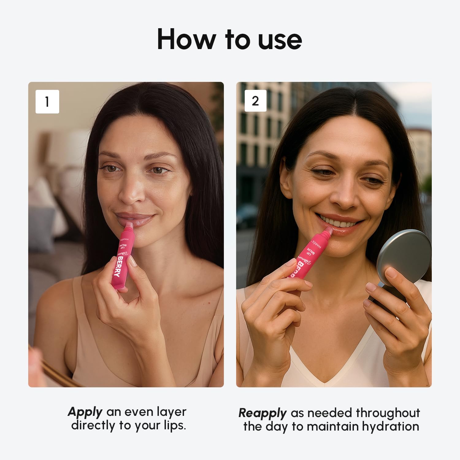 Hidratante de labios - Bálsamo labial hidratante - Bálsamo hidratante para labios Butter Balm Summer Essentials - Tratamiento labial péptido - Hidratante de bálsamo labial para el cuidado de 9