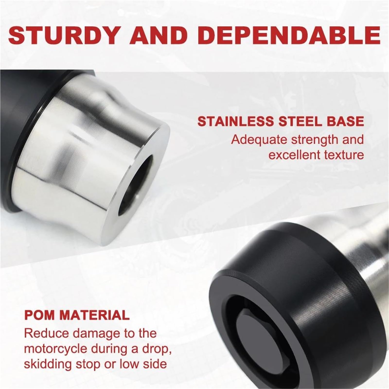 Barra anticaduta Protezione Antiurto per Moto, Forcella Anteriore, Telaio, ASSE, Slider per Forza 125 350 CRF150R CR85R NSC50R SH125 150 ADV160