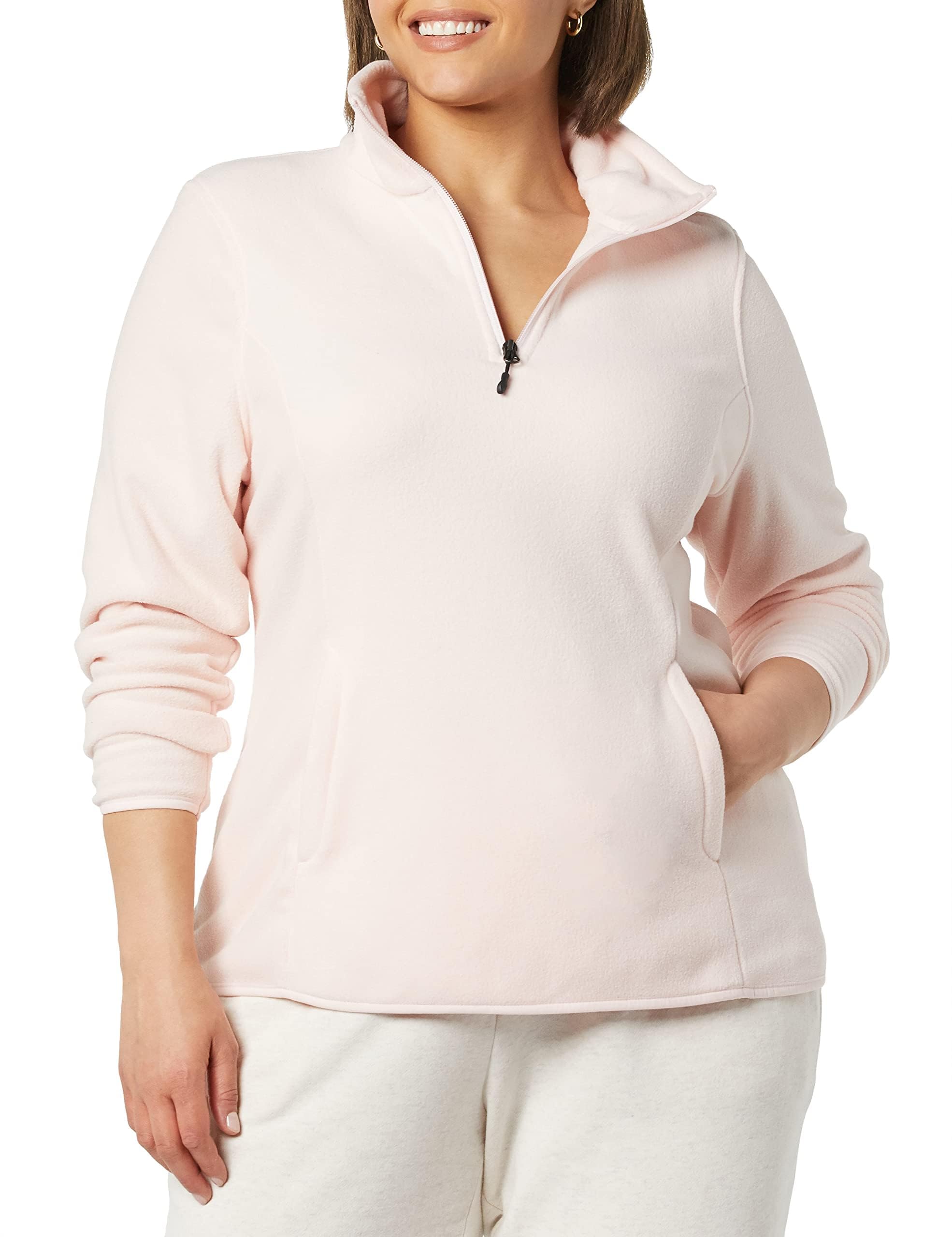 Amazon Essentials Giacca Invernale Modello Pullover con Zip Corta A Maniche Lunghe con vestibilità Classica (Taglie Forti Disponibili) Donna