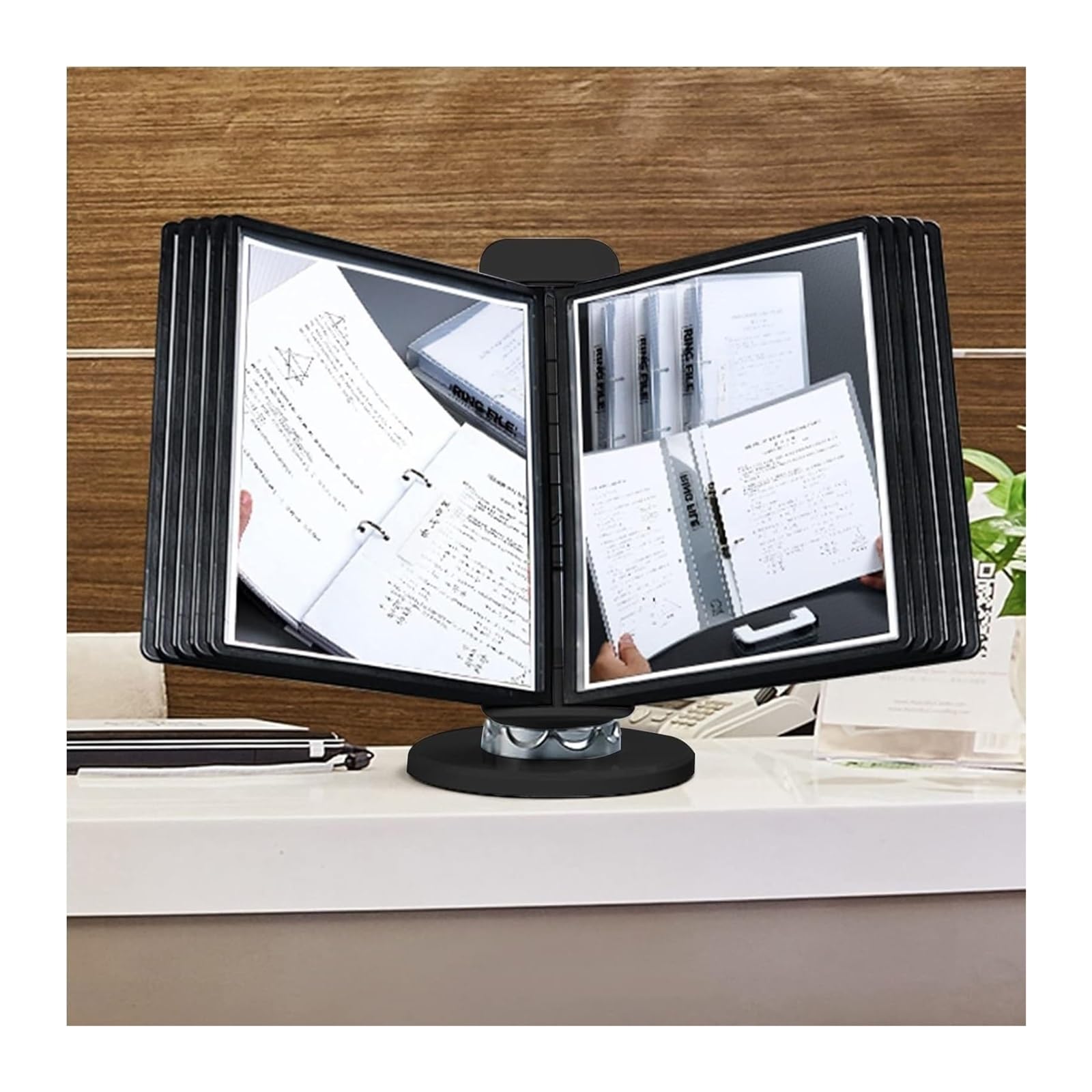 Aktenorganizer aus PVC-Metall