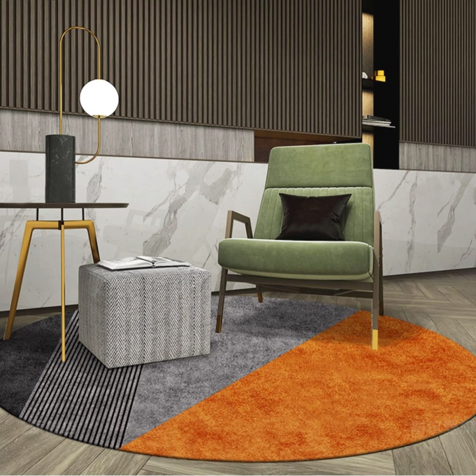 Tapis Chaise de Bureau Antidérapant 120 * 90cm - Protection Sol en