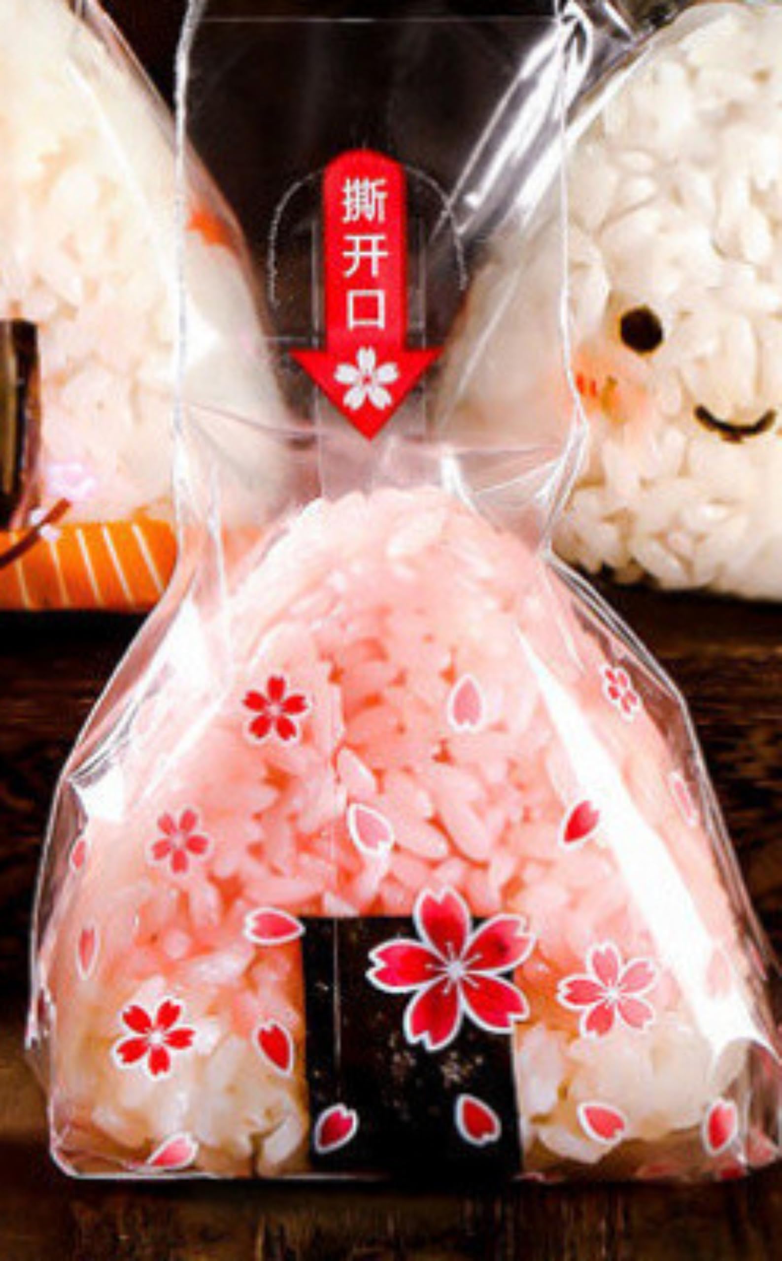 Confezione Da 100 Sacchetti Triangolari Di Onigiri, Confezionabili Onigiri, Borse Da Imballaggio Per Palline, Confezione Giapponese Per Sushi (giallo - 9