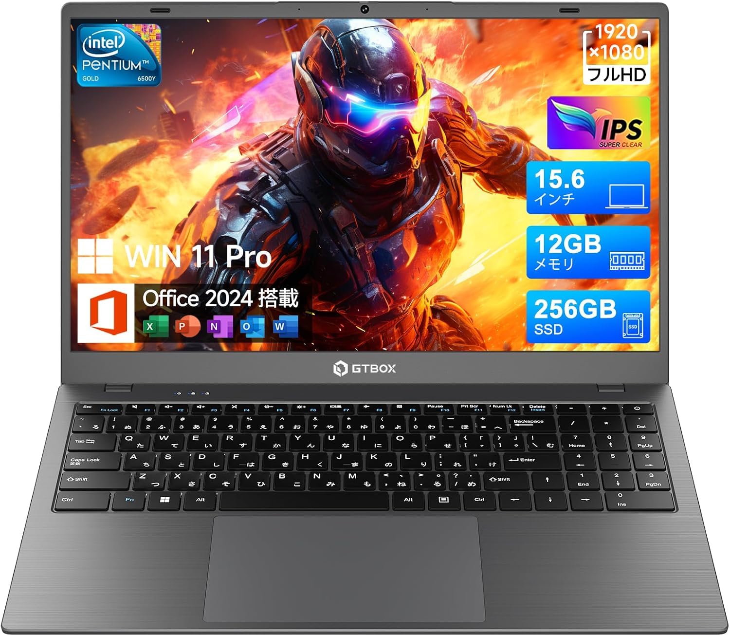 Amazon.co.jp: ノートパソコン Office搭載 パソコン Win 11 Pro 15.6