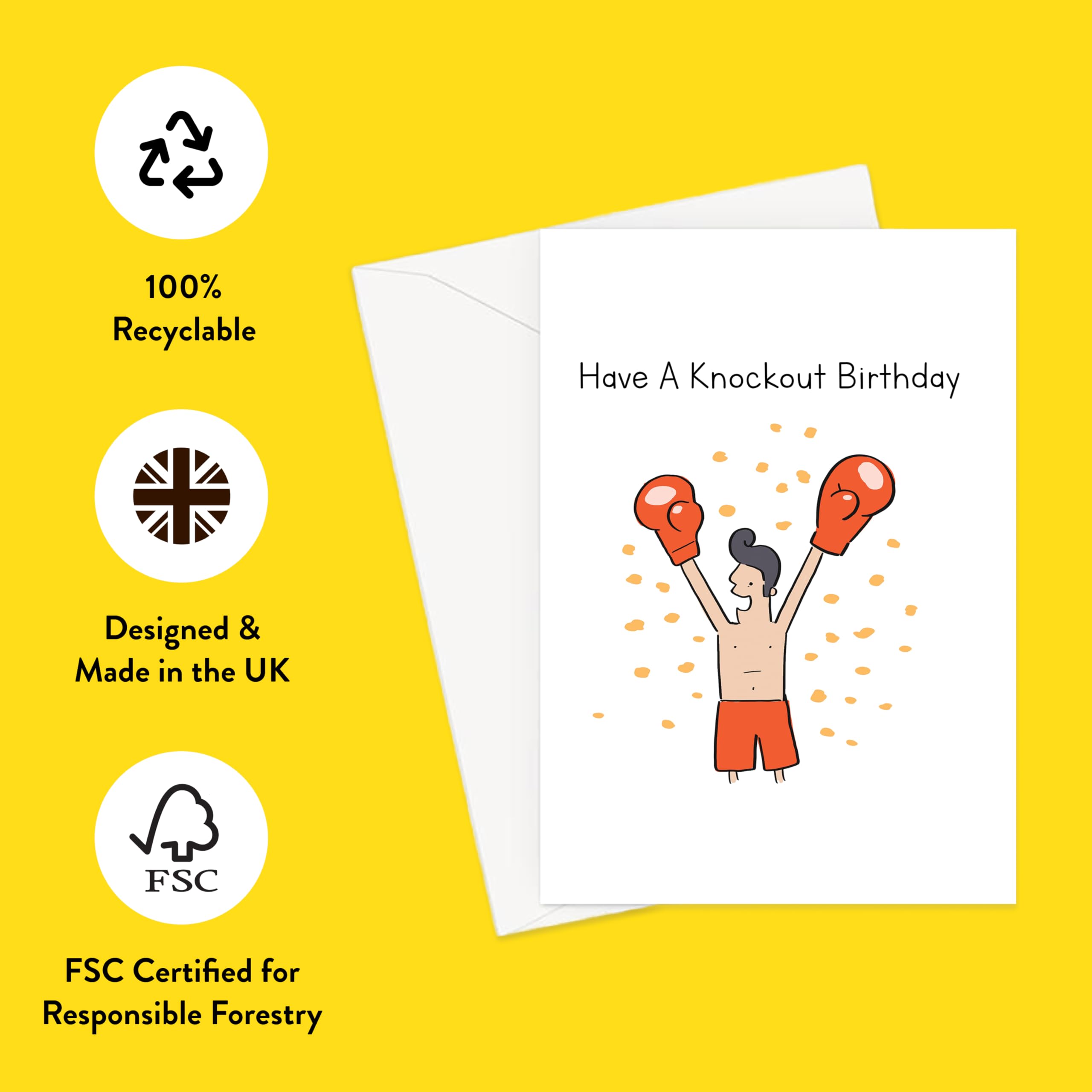 Biglietto Di Compleanno Boxe Personalizzato Per Figlio Nipote - Foto 7