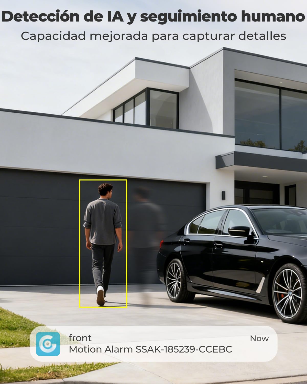GENBOLT 2.5K AOV WiFi Solar Cámara Vigilancia Exterior Inalámbrica, Grabación 24/7 3MP+3MP Cámara IP Seguridad Exterior con Detección de IA Batería 15600mAh 8W, CCTV Cámaras Seguridad WiFi 2.4&5GHz