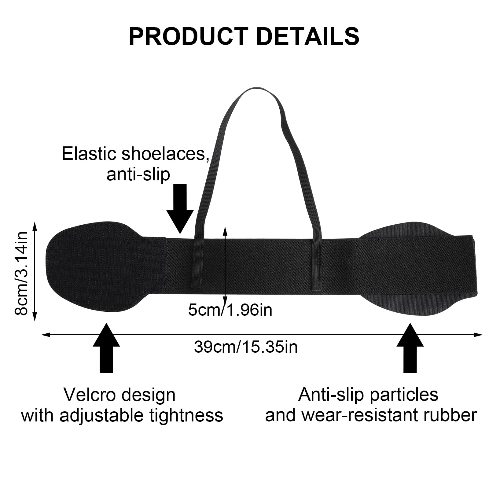 VOSSOT Proteggi Scarpe Moto Antiscivolo Chiusura a Strappo Regolabile, Copriscarpa Moto Impermeabile Gomma Resistente Adesivo Riflettente Rosso Sicurezza Notturna, Accessorio Universale Motociclisti