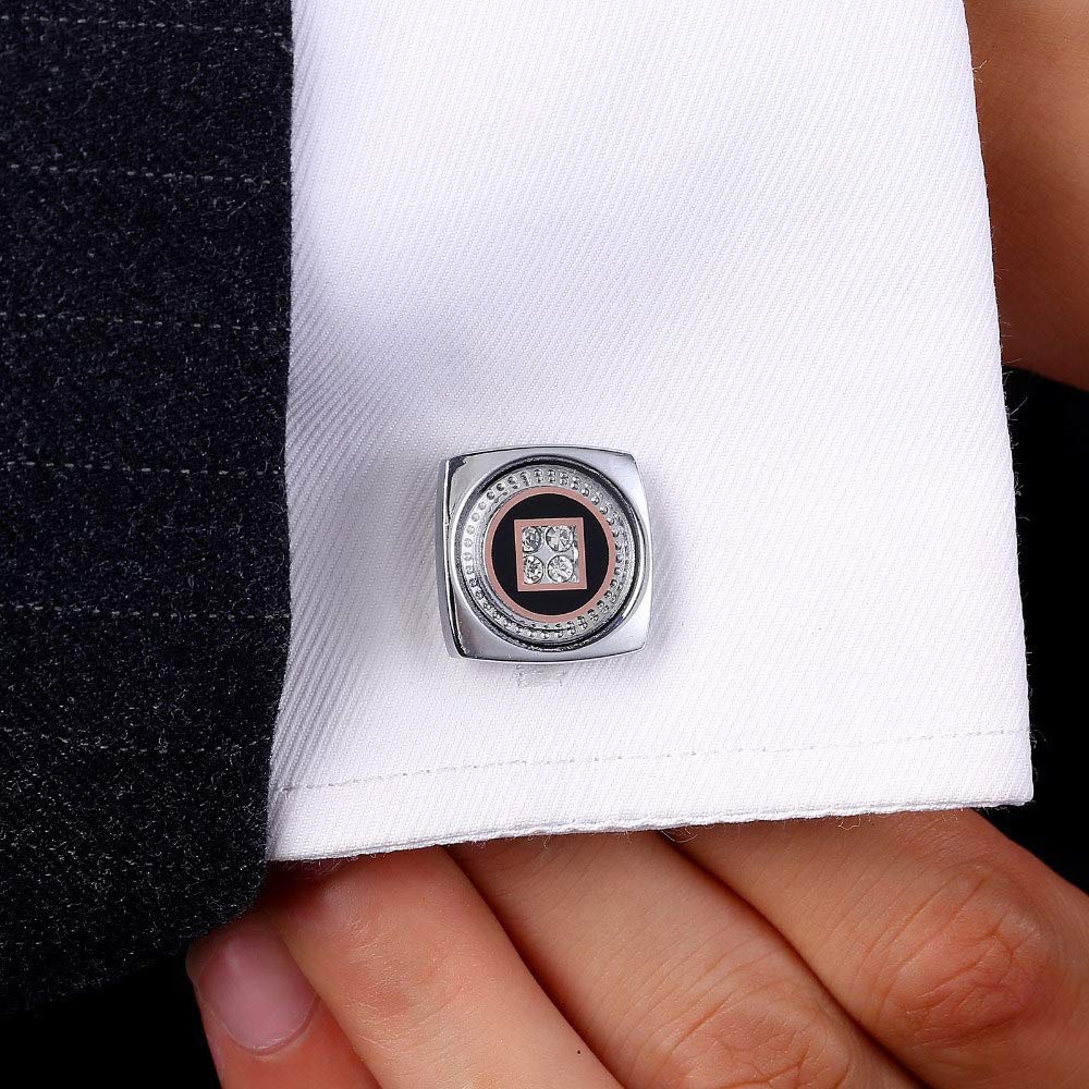 Męskie spinki do krawata Spinki do mankietów Garnitur Biznesowa koszula Spinki do mankietów Męskie formalne akcesoria do odzieży Akcesoria