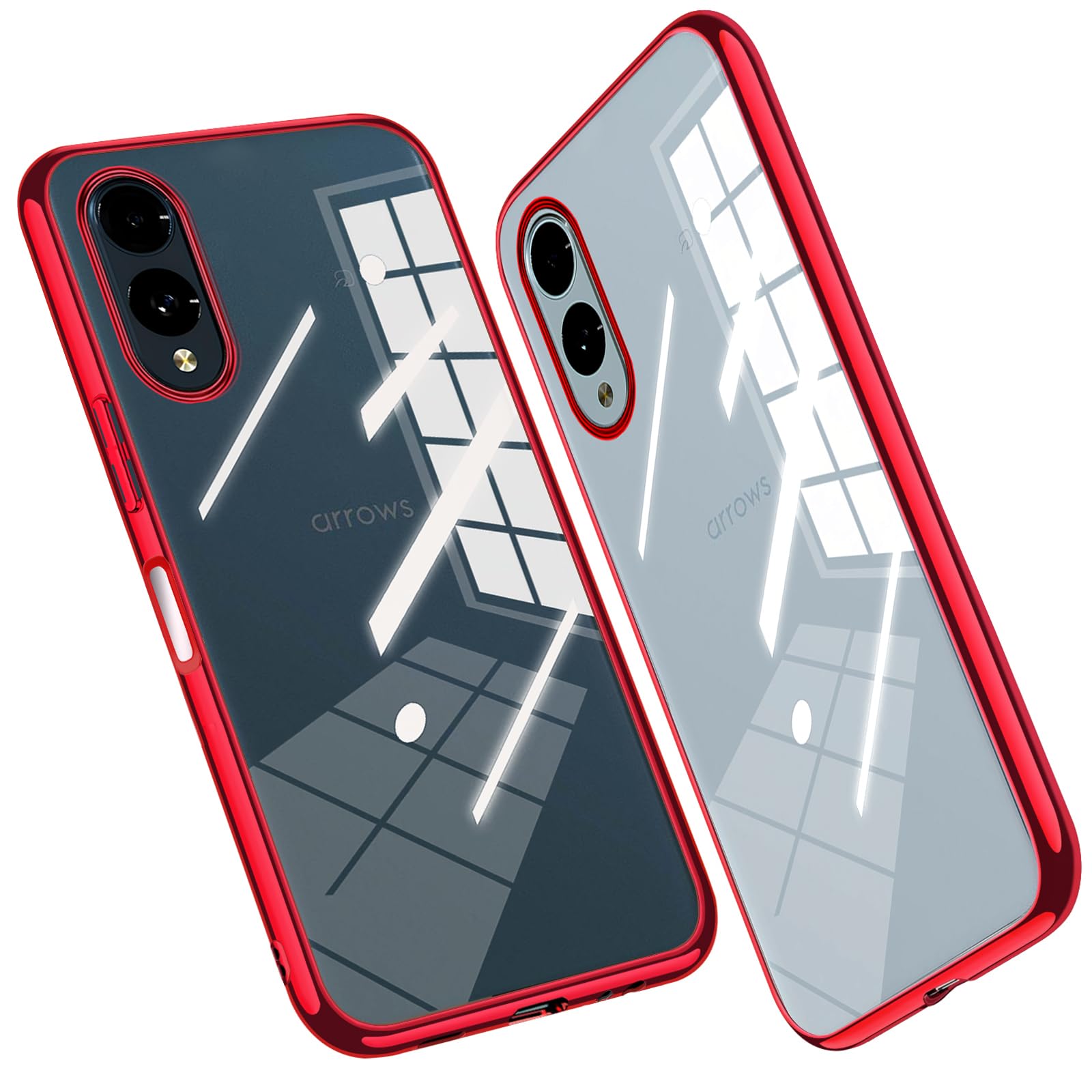 Amazon.co.jp: arrows We2 ケース F-52E カバー クリア