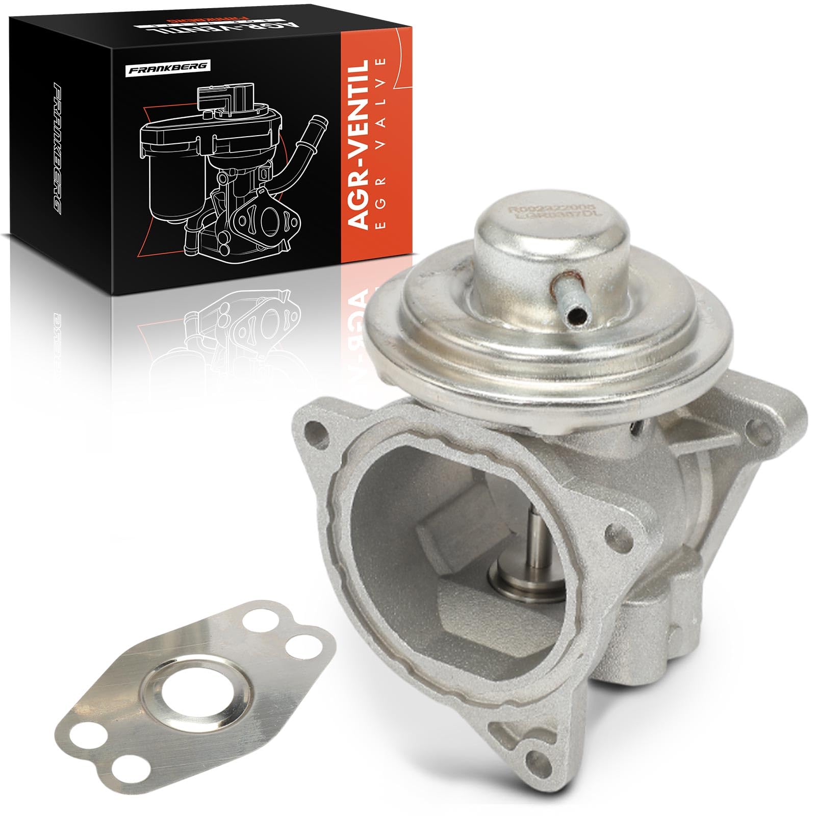 Frankberg EGR Valve Exaust Gas Recirculation Valve for B.o.r.a 1J2 Golf IV Golf Plus Golf V J.e.t.t.a III L.u.p.o P.a.s.s.a.t Polo T.o.u.r.a.n 1999-2013 555060