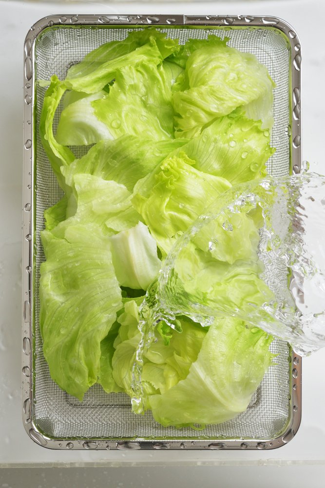 Yoshikawa Colander, Made in Japan, Stainless Steel, Colander, Square Shaped, Vegetables, Length 14.1 x Width 9.3 x Height 2.4 inches (35.6 x 23.7 x 6.2 cm), Large YJ2350