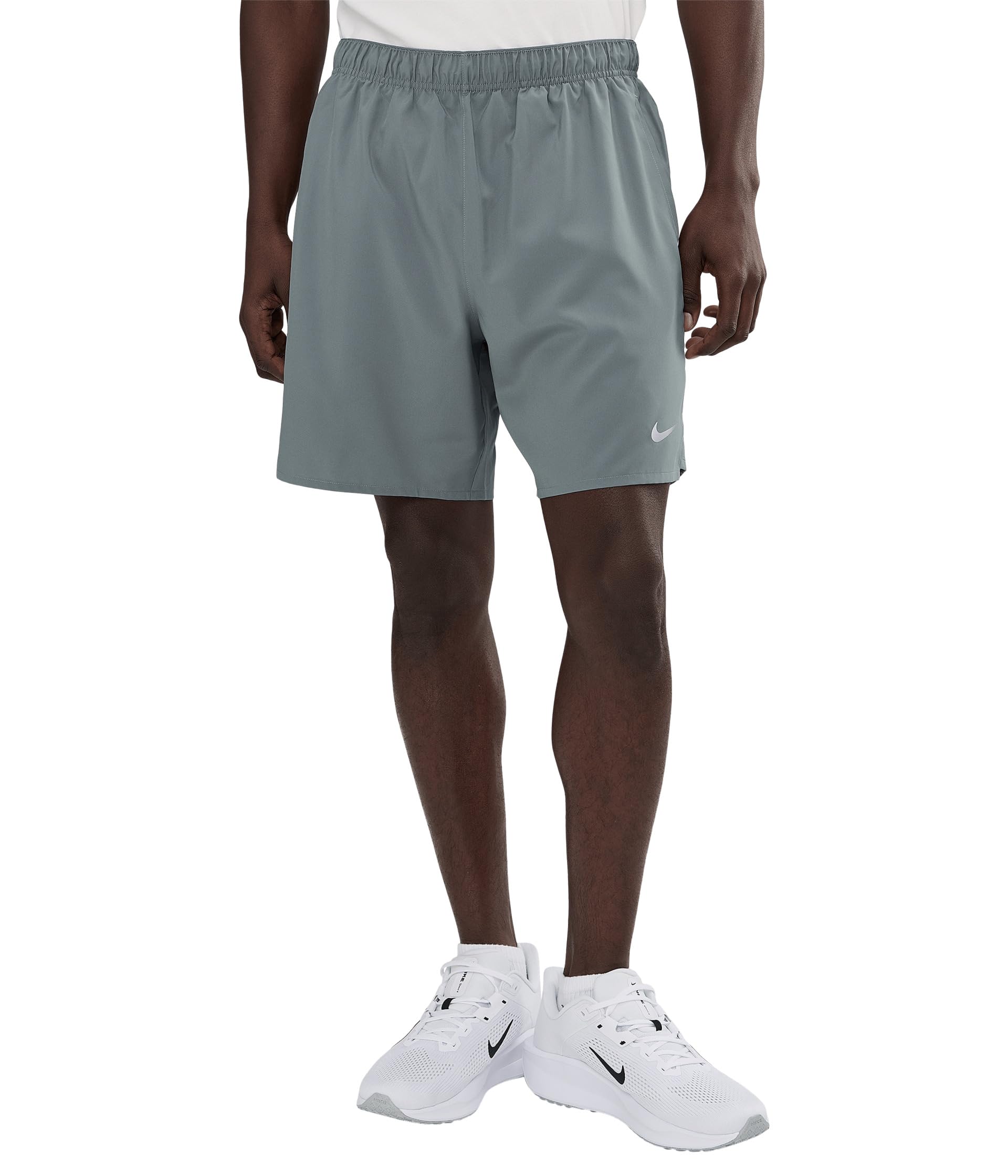 Nike Dri Fit Challenger 7 Inch 2 In 1 Shorts Grey