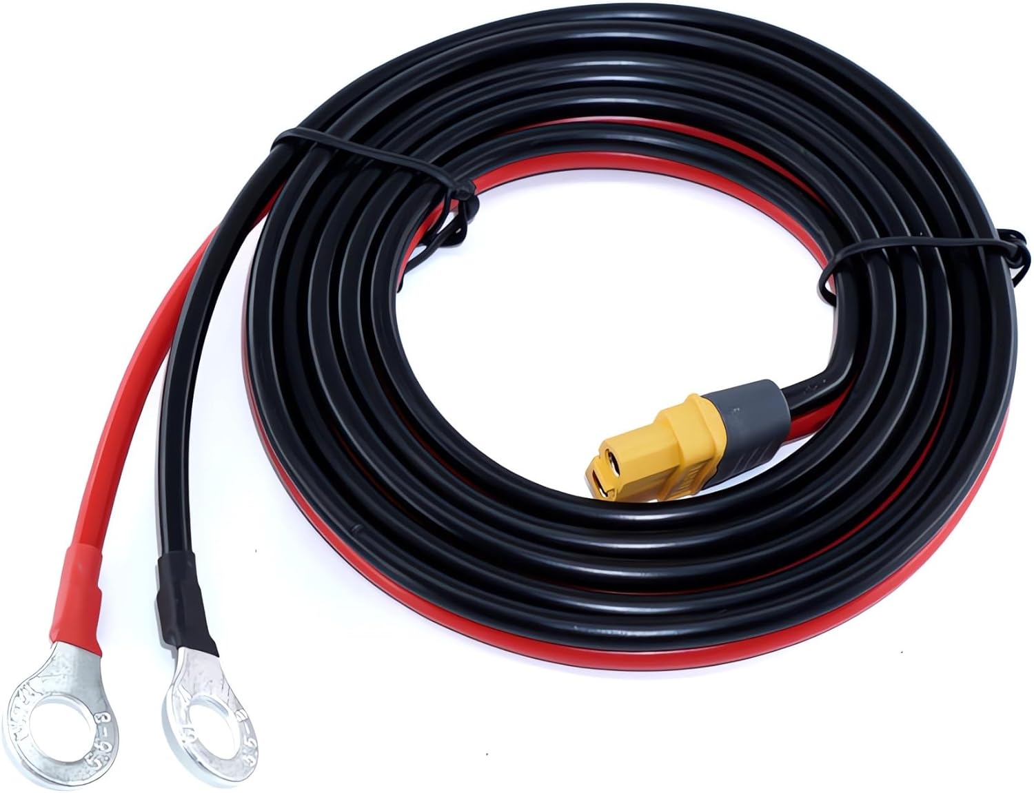 WNYINYY XT60HF â O Ring Terminal Câble 4mm2, XT60 Femelle vers O Ring