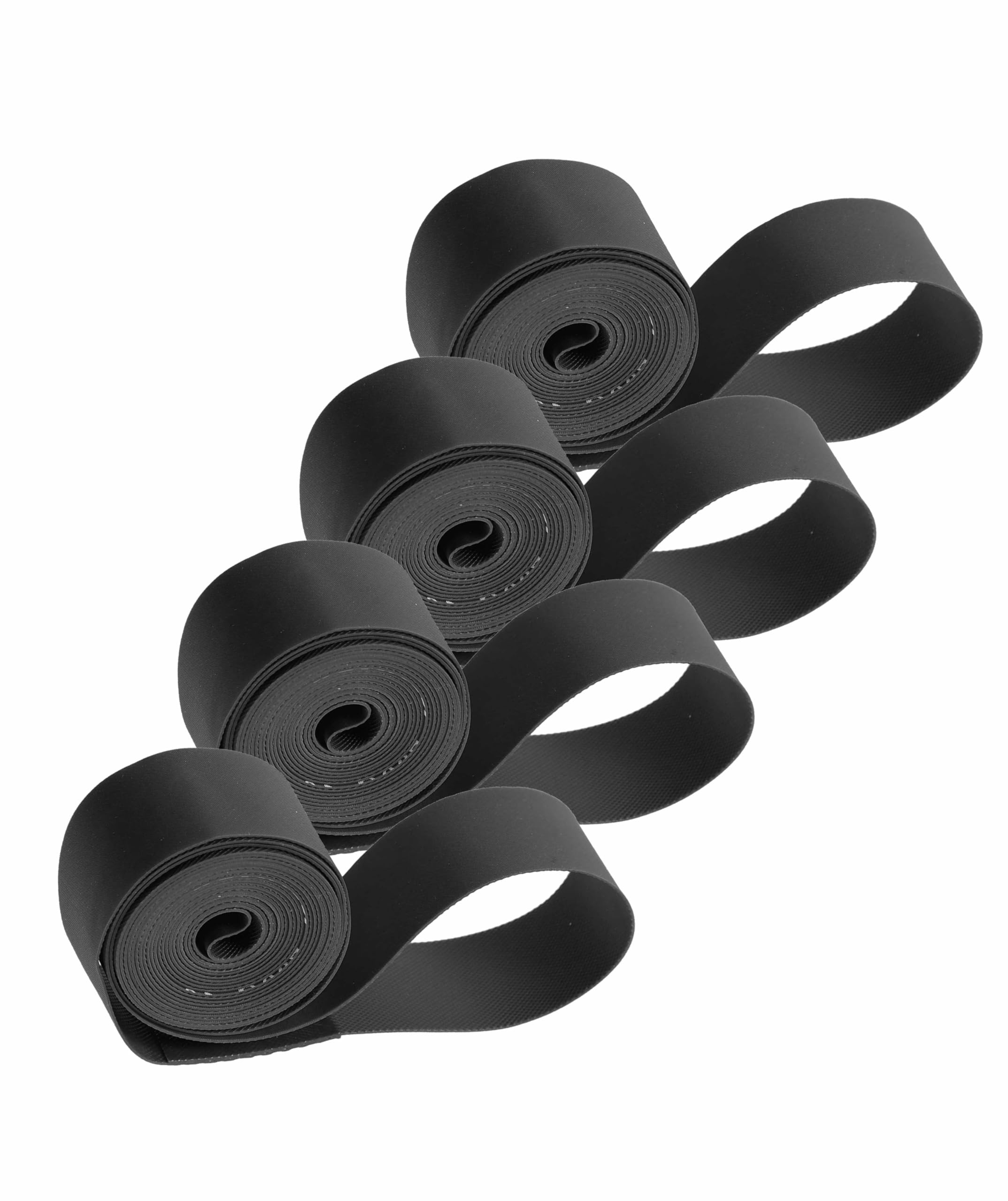 4Pcs Premium PVC Bike Tire Rim Tape, Bicycle Inner Tube Protection Pad, Mountain Bike Tire Liner,RED (27.5")