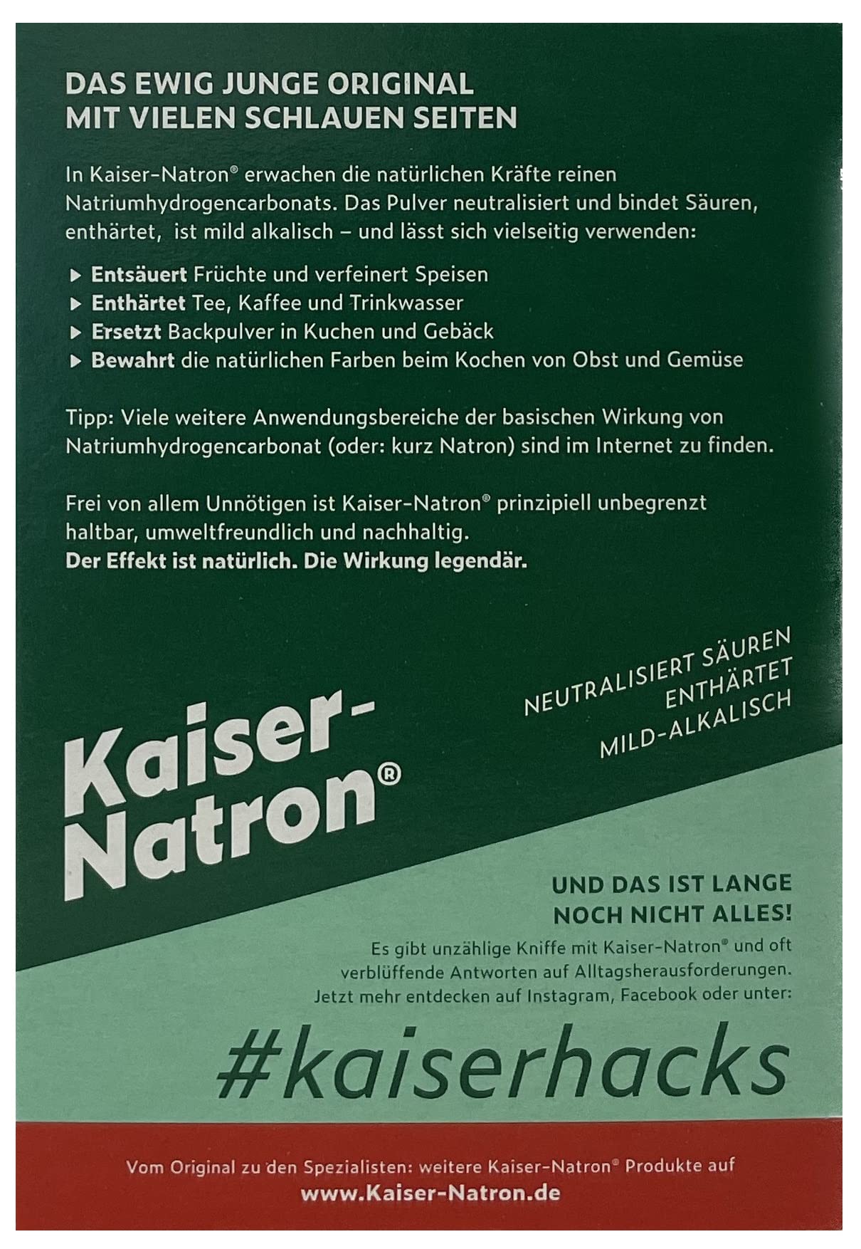 H-O Holste, Kaiser Natron, Sparpack 10 x 250 g