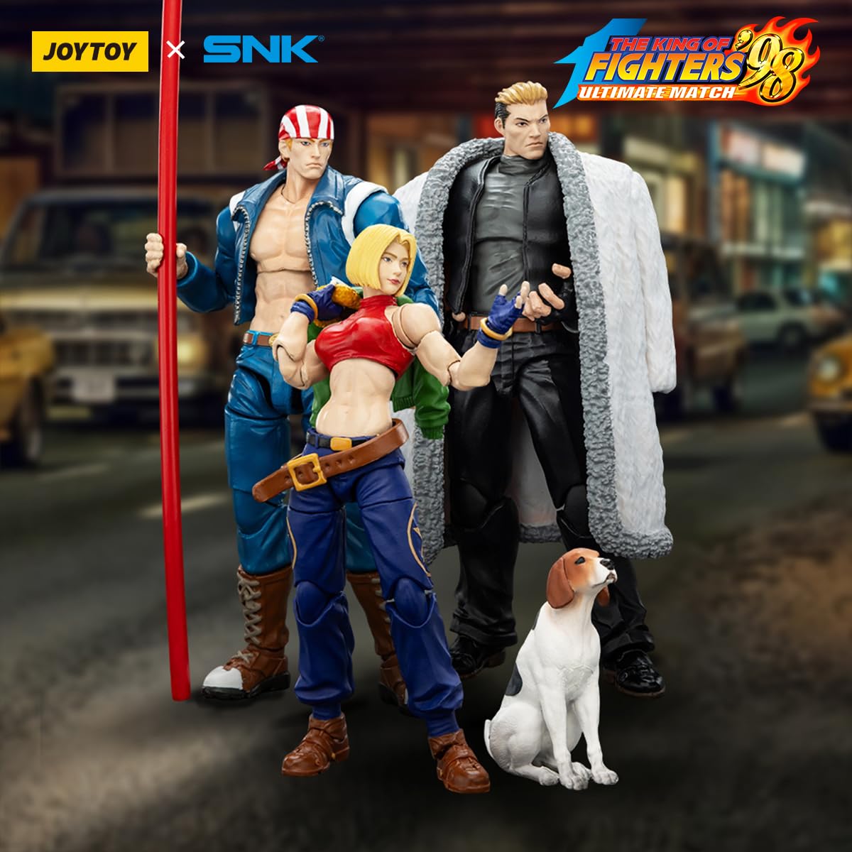 Amazon.com: JOYTOY 1/18 Action Figure SNK The King of Fighters KOF