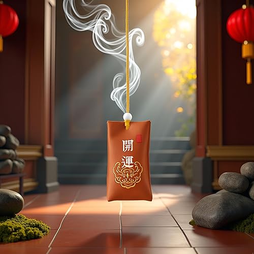 Miniatura 3 de Bolsa de sal espiritual de la suerte roja, sal espiritual con bolsita, collar budista espiritual de sal espiritual, bolsa de sal espiritual para