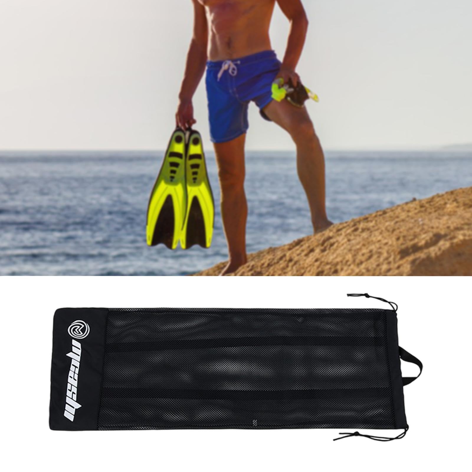 Bolsa de Aletas de natación Mochila de Buceo con Bolsa de Buceo con Correa para la Correa para el Hombro para Surfear