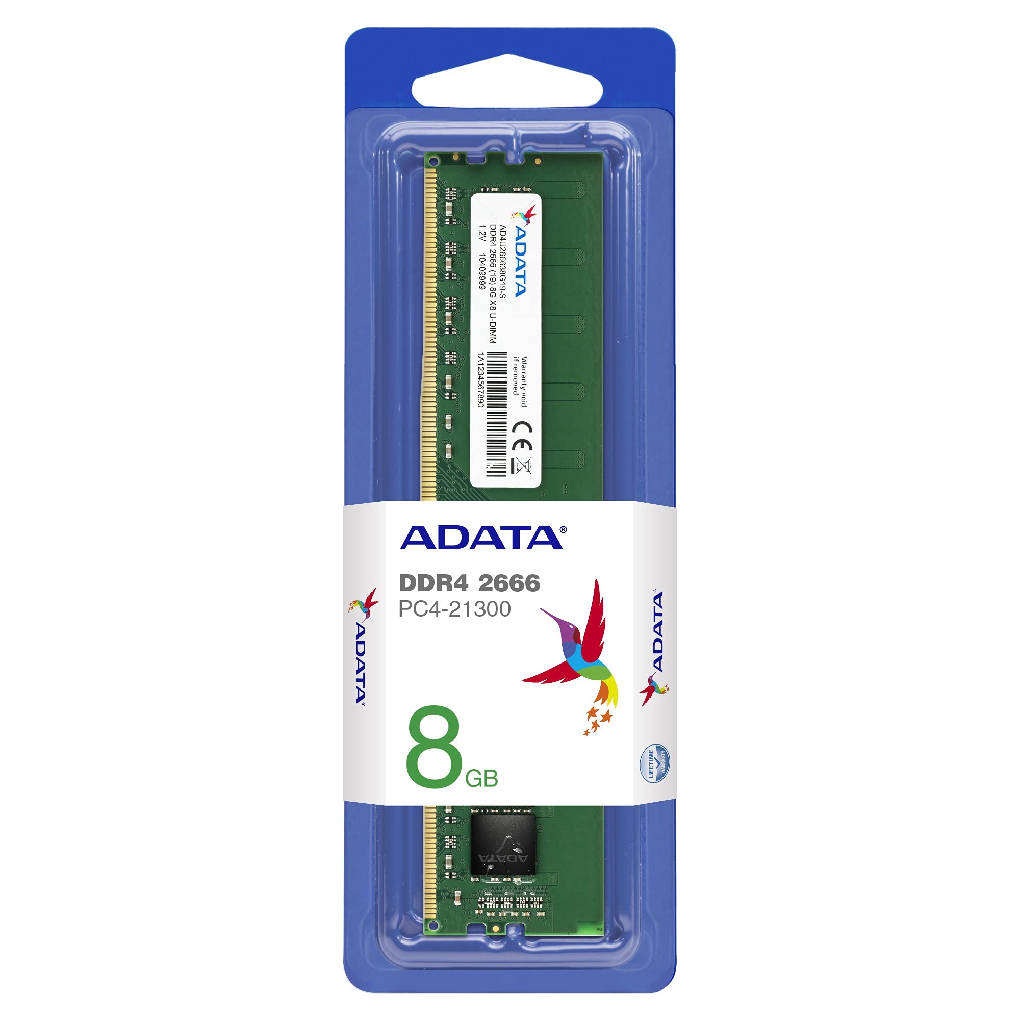 Amazon.in: Buy ADATA 8GB (1 * 8 GB) DDR4 2666 MHz U-DIMM CL
