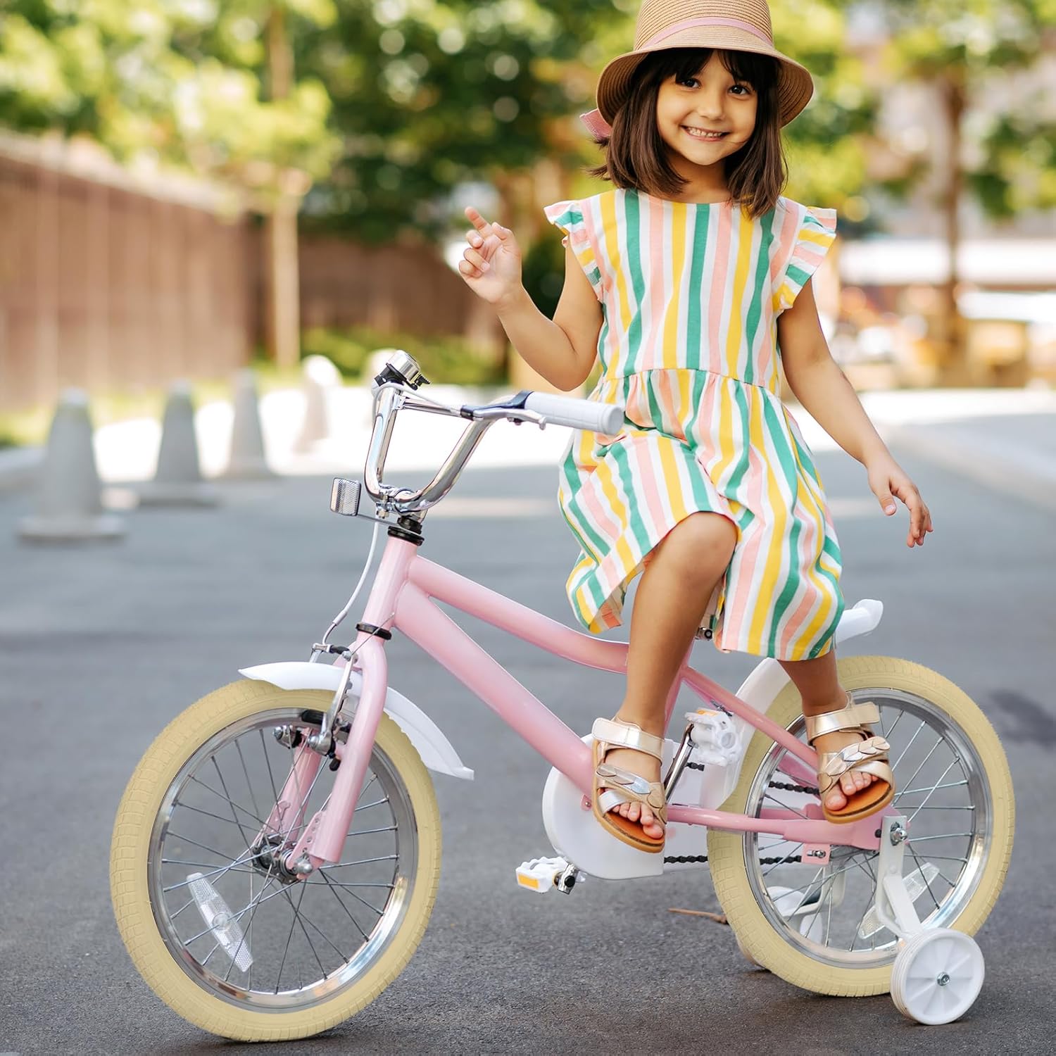 ZUKKA 20 x 2.125 Bike Tire 20 Inch Tires Kids Bike Tire Folding Replacement Tire for Kids Bike MTB Mountain Bike