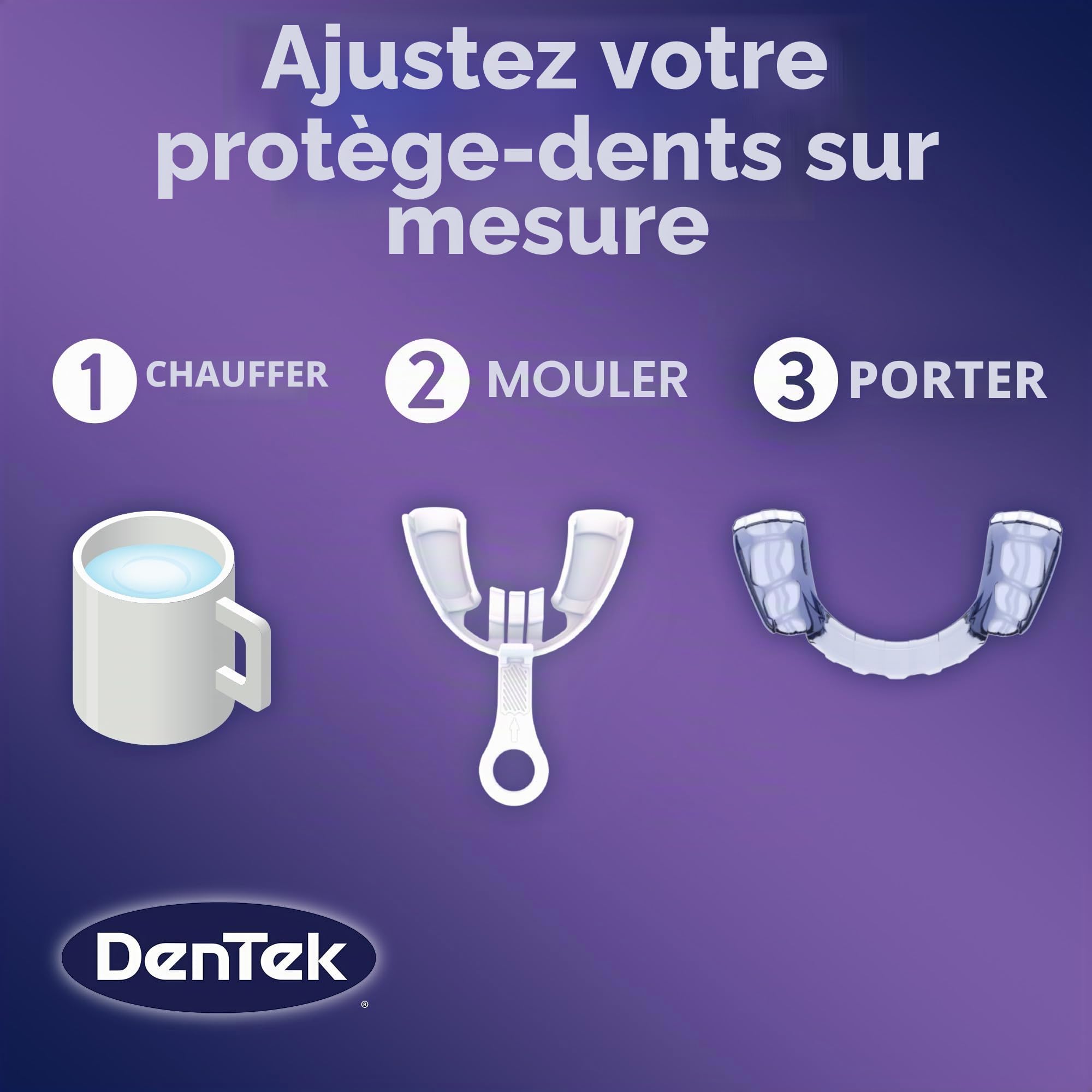 DenTek Protection ultime pour le grincement des dents de nuit