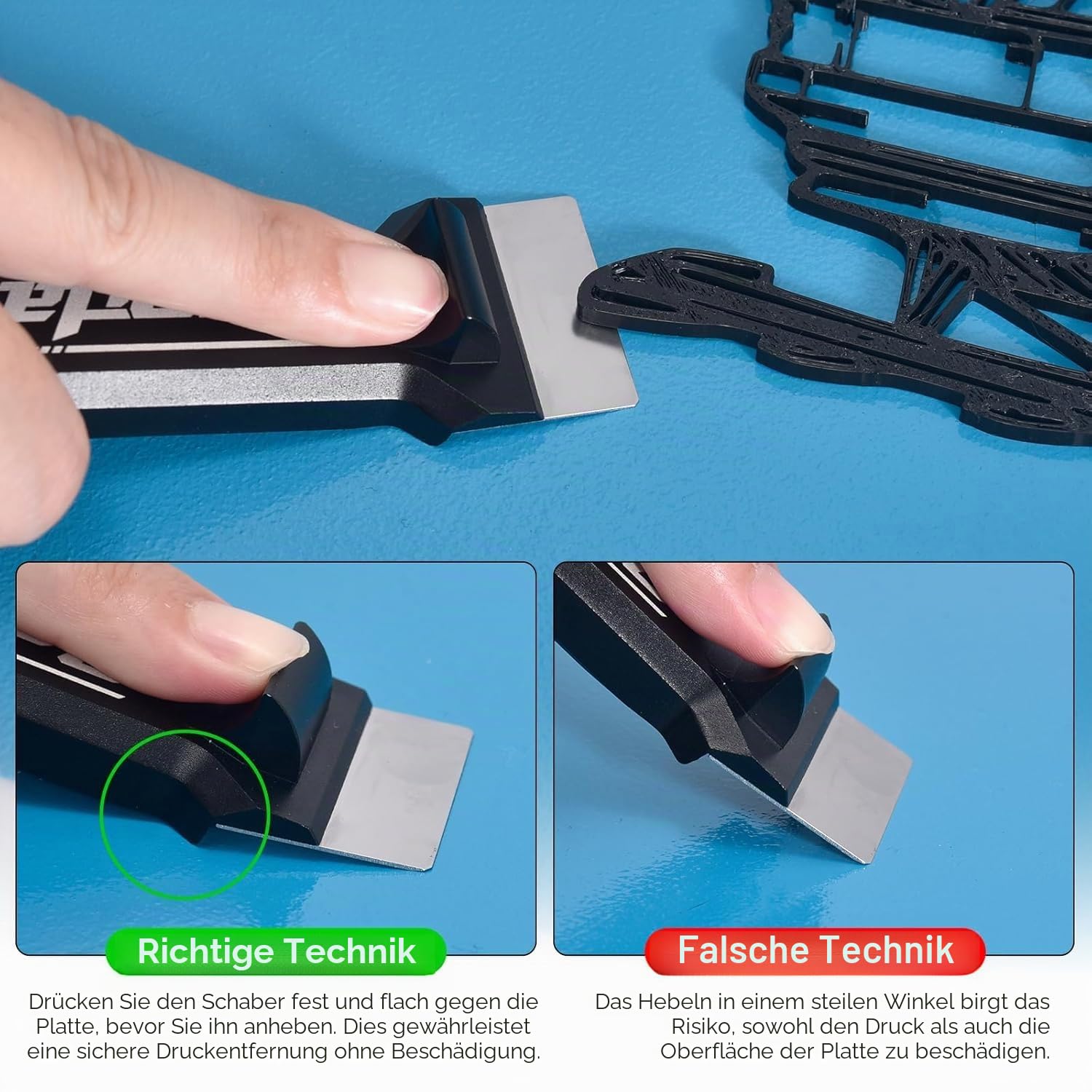 BIQU Sidekick 3D Printer Tools Kit 5-in-1-Schraubendreher/Bündigschneider | 3D-Druckzubehörset inklusive Schaber, 3D-Druck-Entfernungs-und Nachbearbeitungsset, 3D-Druck-Filamentschneideset