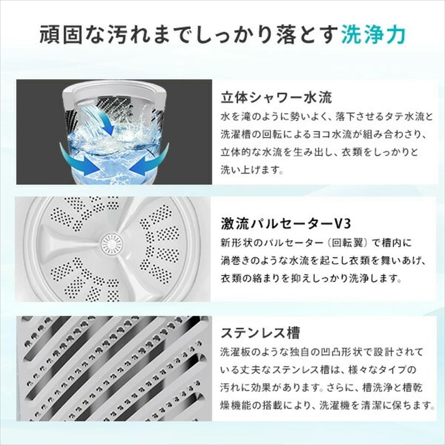 Amazon.co.jp: Hisense(ハイセンス) 洗濯機 一人暮らし 6kg 小型 全