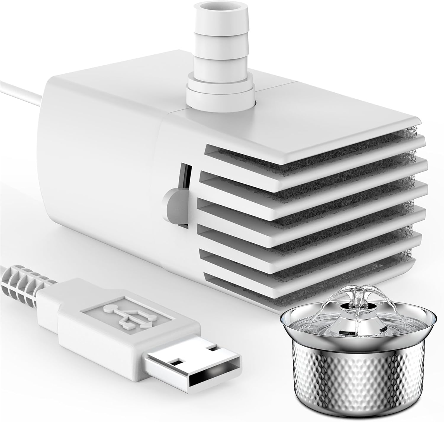 Bomba de Repuesto para Fuente de Agua para Gatos Emperor Pets