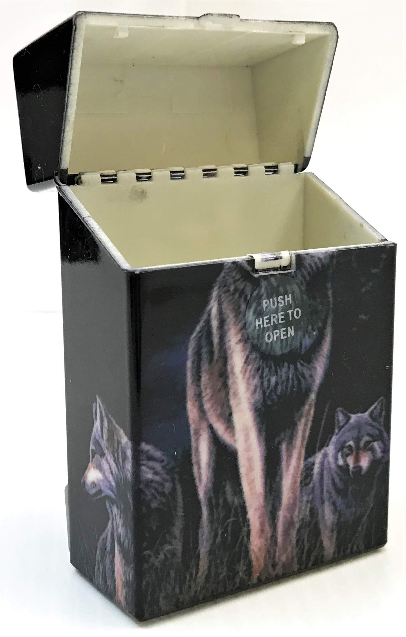 Amazon.com: Eclipse Wolf Series Wolf Pack Design Hard Plastic Crushproof Cigarette  Case, 2ct, Kings, 3116D17-2 : Health & Household