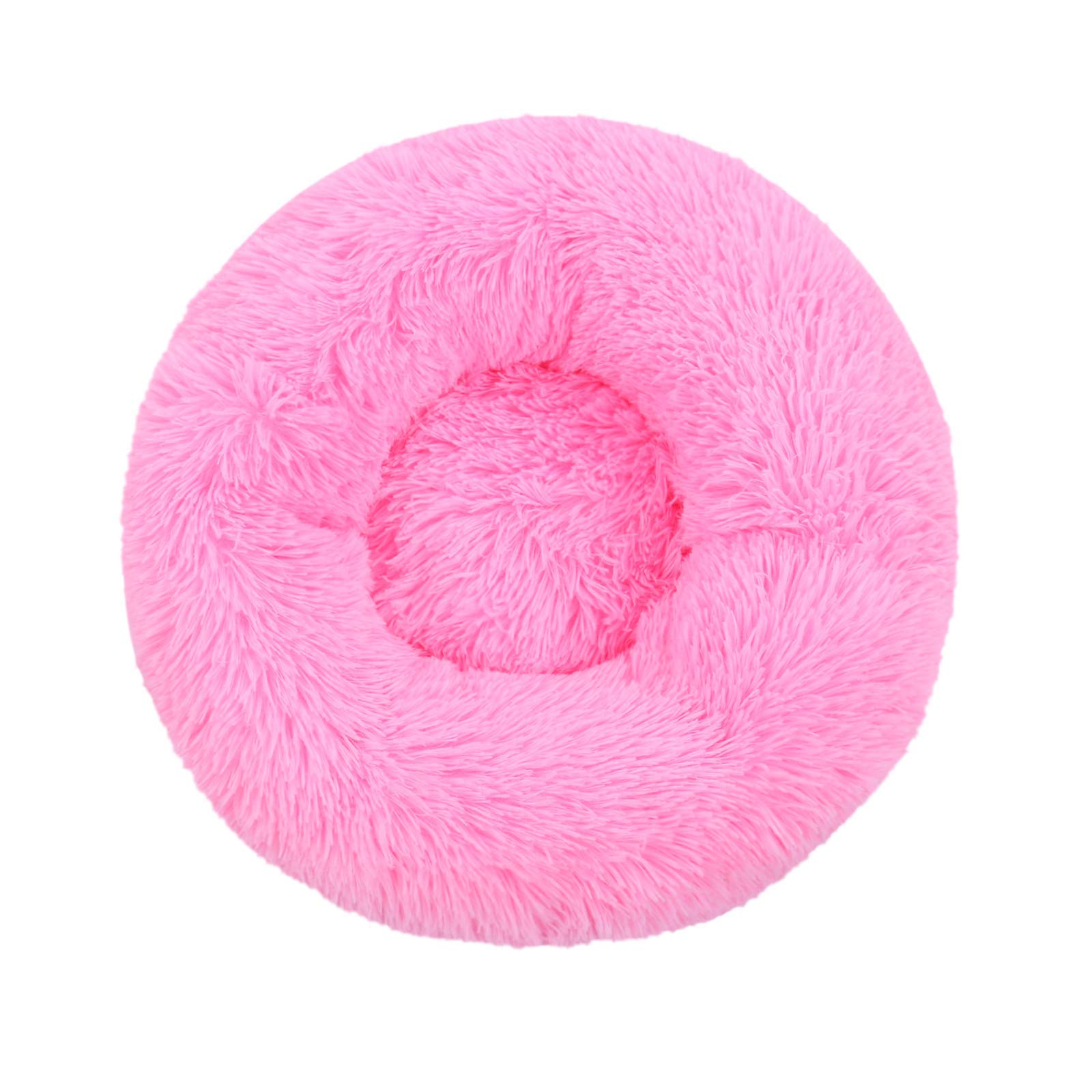 PetVogue Round Donut Cat and Dog Cushion Bed, Self-Warming and Cozy for Improved Sleep - Luxury Look Pet Bed, Anti-Slip, Waterproof Base, Machine Washable (B091JKVLD2) Amazon Price History, Amazon Price Tracker