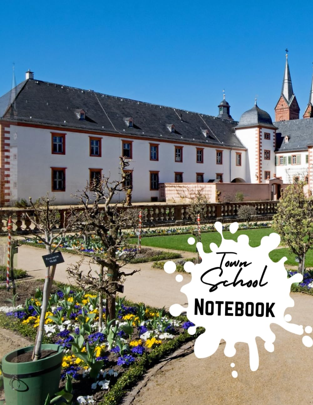 Town School Notebook: A notebook for school beginners, elementary, high school, college, university and office work.