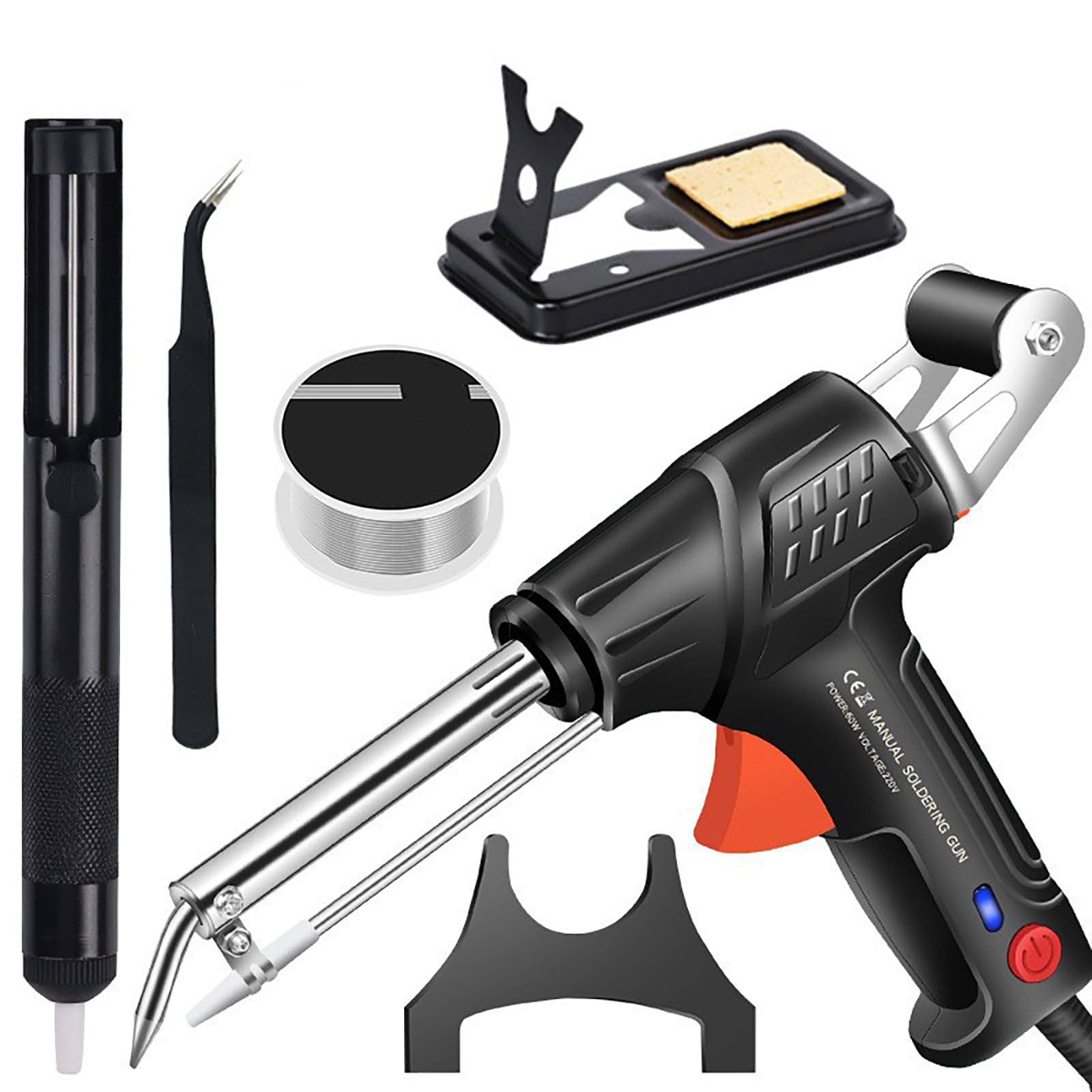 Soldadora Láser Portátil De Calentamiento Rápido, Herramienta 5 En 1 para Eliminación De óxido, Corte Y Soldadura, Herramienta De Soldadura Láser De Metal De Grado Industrial. Black