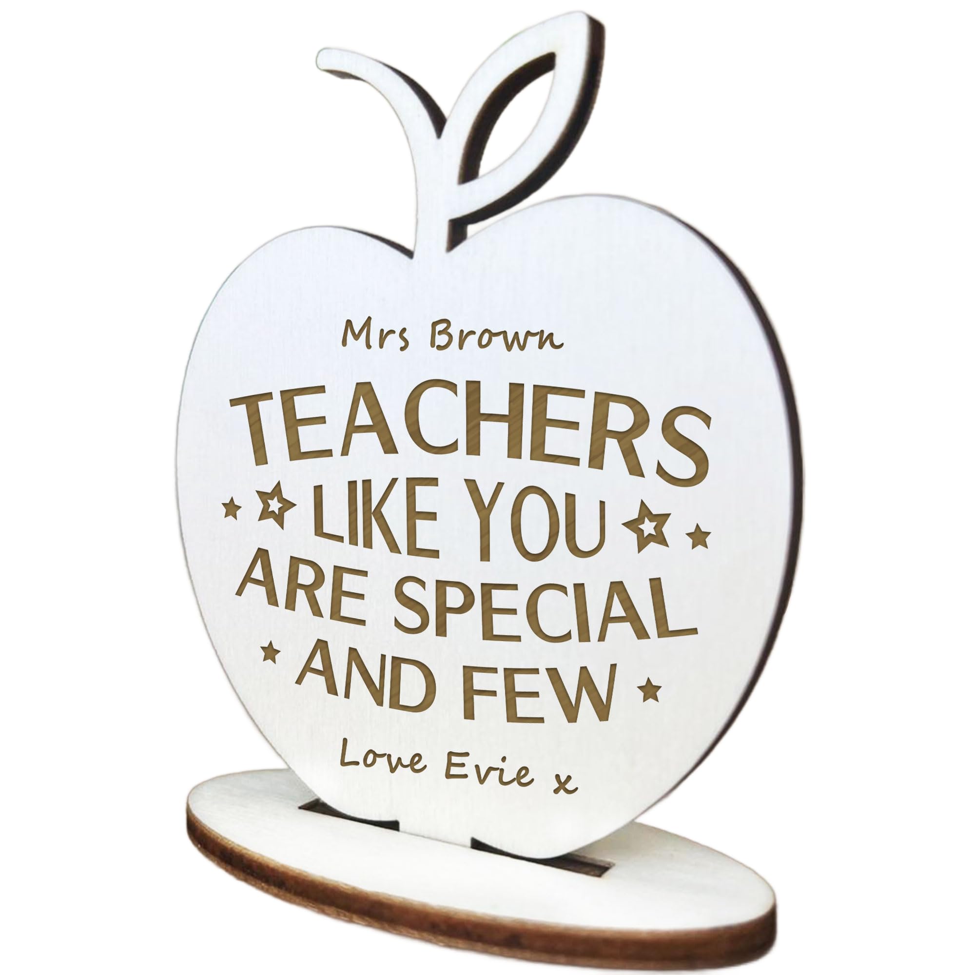 Red Ocean Novelty Teacher Gifts Thank You Gift Nursery Teacher Gift Personalised Wood Sign School Nursery Gift