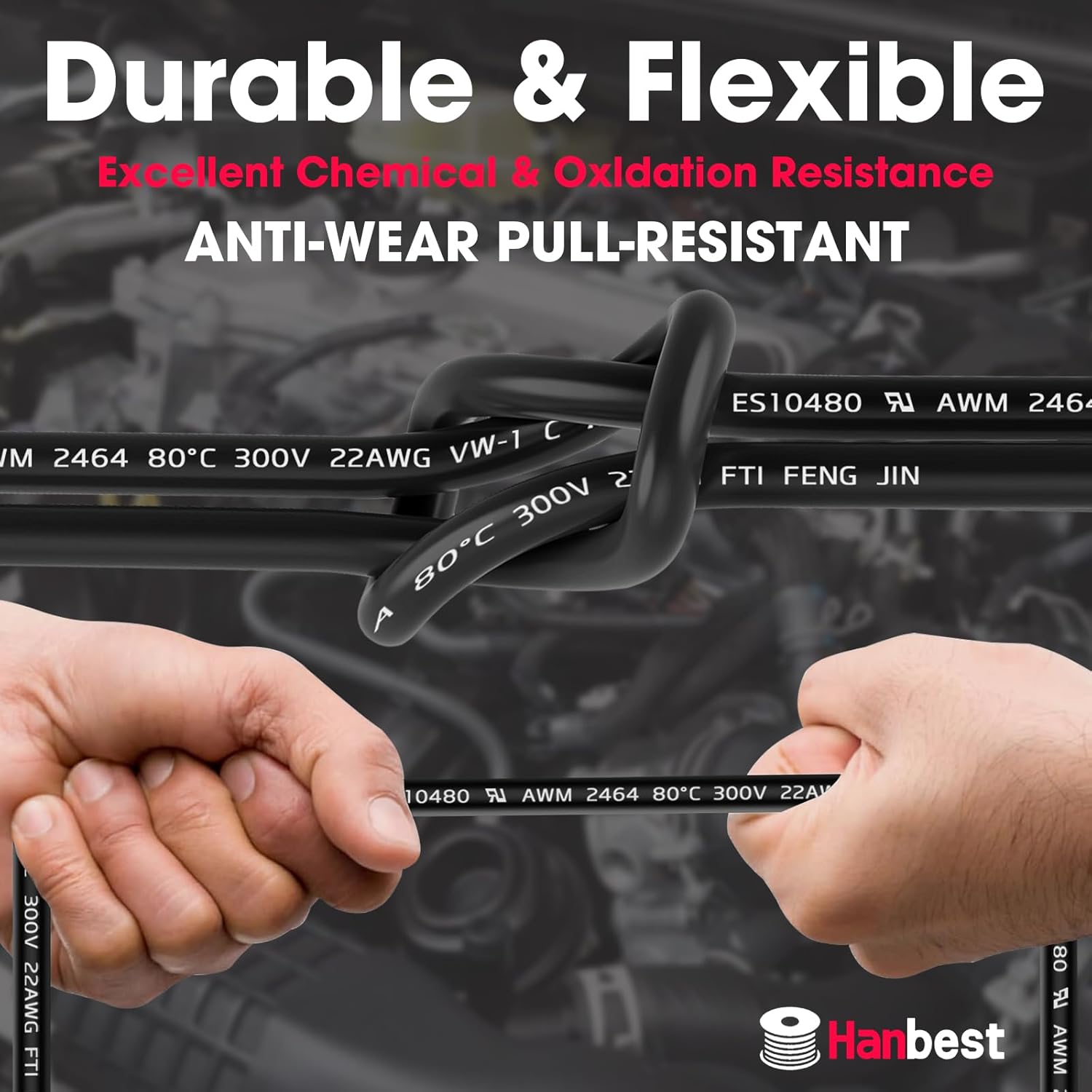 14 Gauge Wire 14/2 2 Conductor Electrical 14 AWG 100FT 14Ga Automotive Wire 12V Low Voltage Tinned Copper Cable for Automotive LED Strip Lamp Sprinkler Marine 30.4M