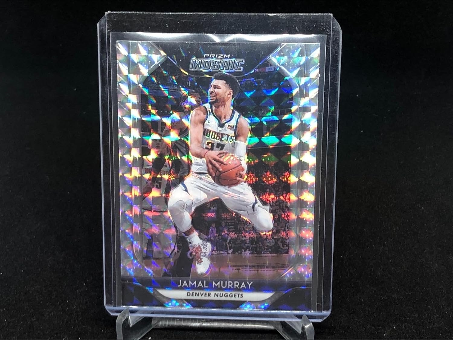 Jamal Murray 2018-19 Panini Prizm Mosaic Silver Prizm # 35 - Basketball Cards